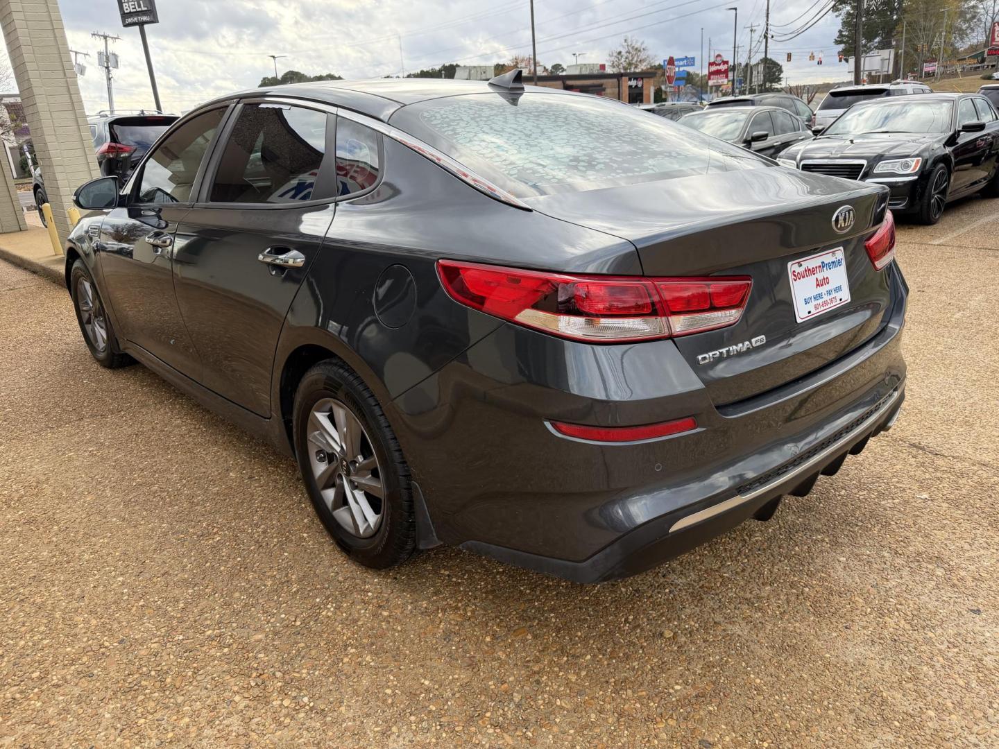 2020 GRAY KIA OPTIMA LX (5XXGT4L36LG) , located at 922 W. Beacon St., Philadelphia, MS, 39350, (601) 650-3675, 32.770447, -89.127151 - Photo#3