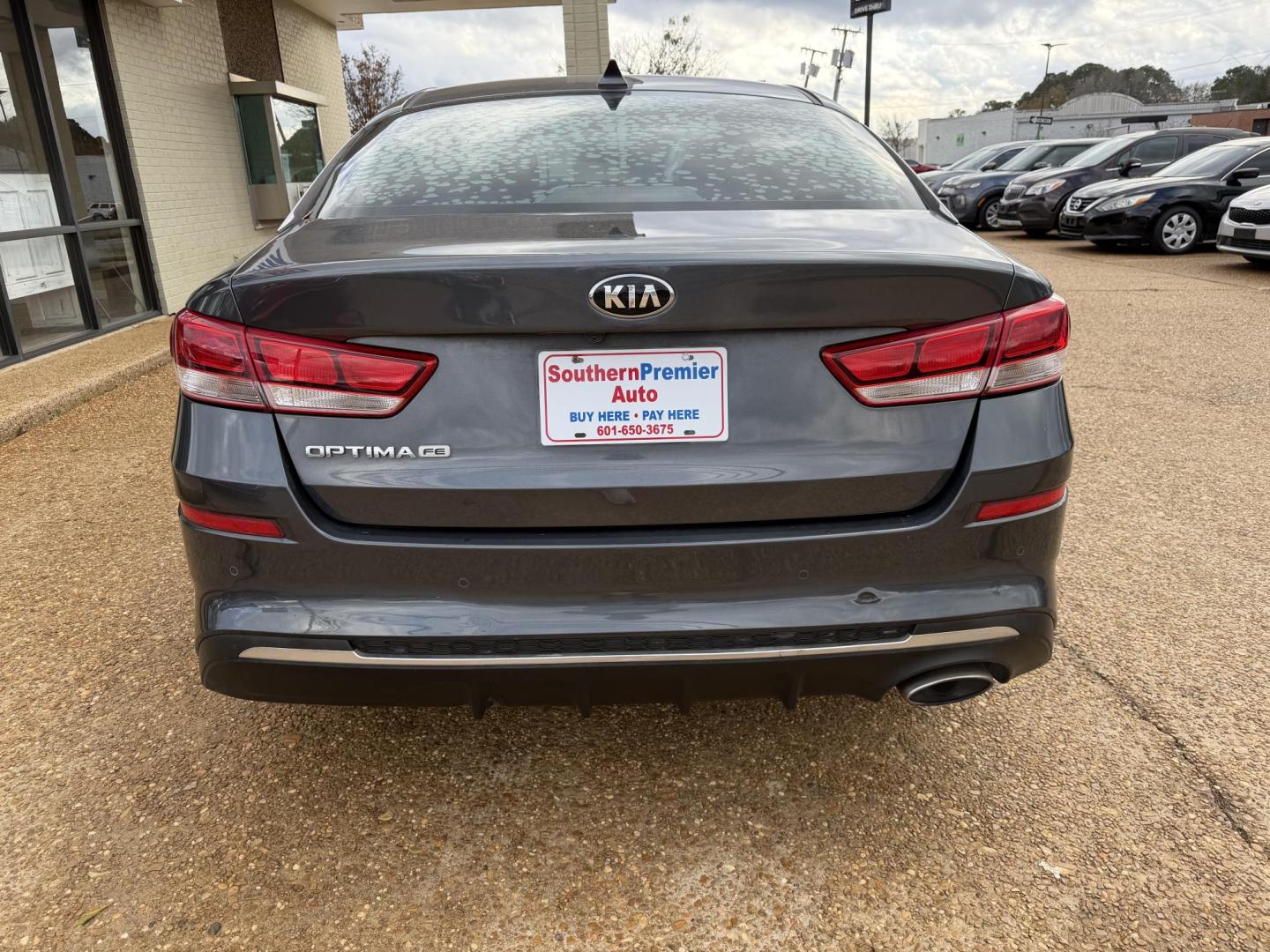 2020 GRAY KIA OPTIMA LX (5XXGT4L36LG) , located at 922 W. Beacon St., Philadelphia, MS, 39350, (601) 650-3675, 32.770447, -89.127151 - Photo#4
