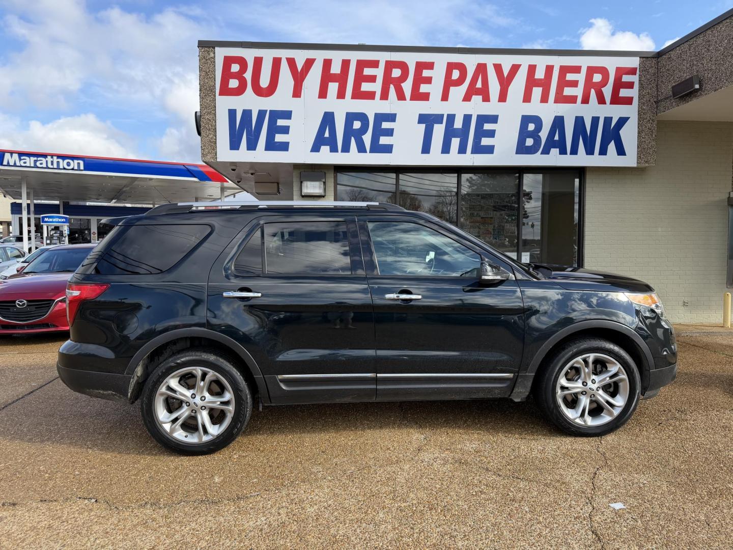 2014 BLACK FORD EXPLORER LIMITED (1FM5K7F86EG) , located at 922 W. Beacon St., Philadelphia, MS, 39350, (601) 650-3675, 32.770447, -89.127151 - Photo#6