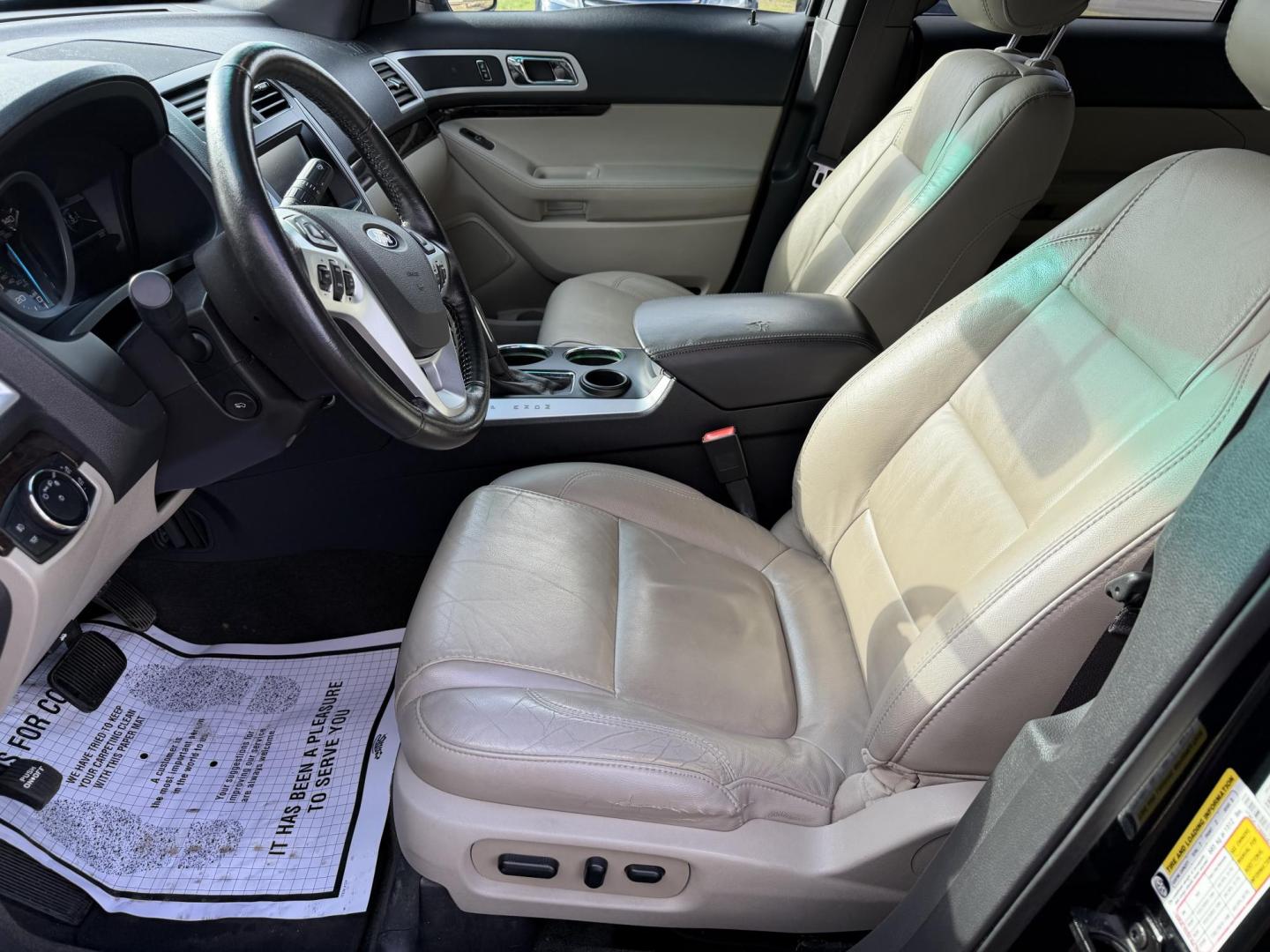 2014 BLACK FORD EXPLORER LIMITED (1FM5K7F86EG) , located at 922 W. Beacon St., Philadelphia, MS, 39350, (601) 650-3675, 32.770447, -89.127151 - Photo#9