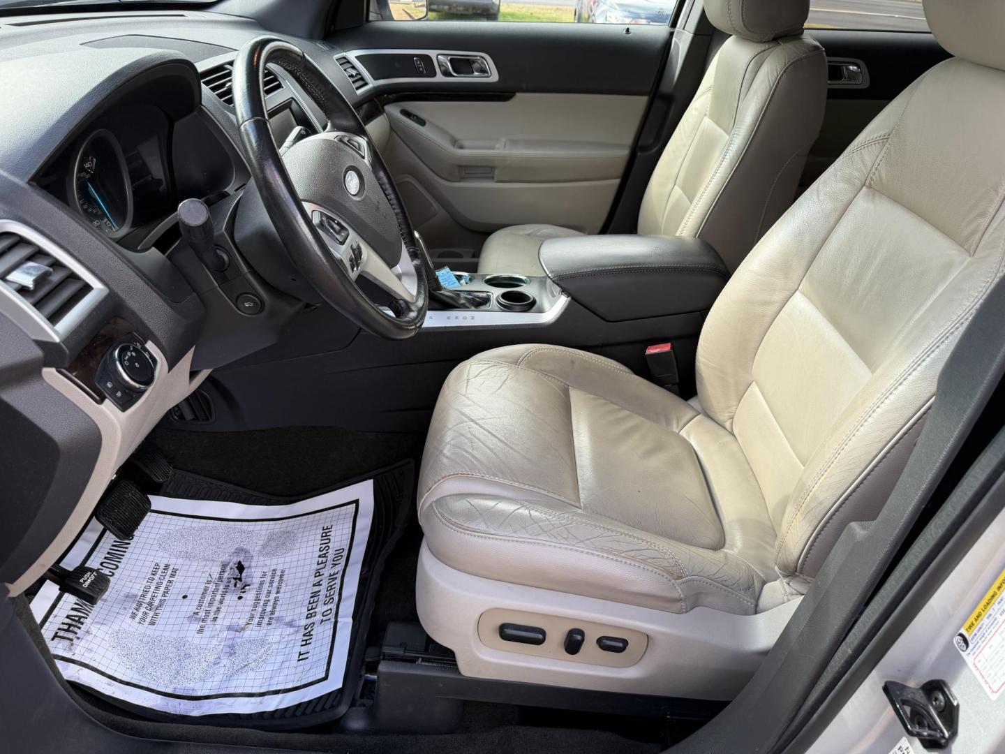 2014 SILVER FORD EXPLORER LIMITED (1FM5K7F84EG) , located at 922 W. Beacon St., Philadelphia, MS, 39350, (601) 650-3675, 32.770447, -89.127151 - Photo#9