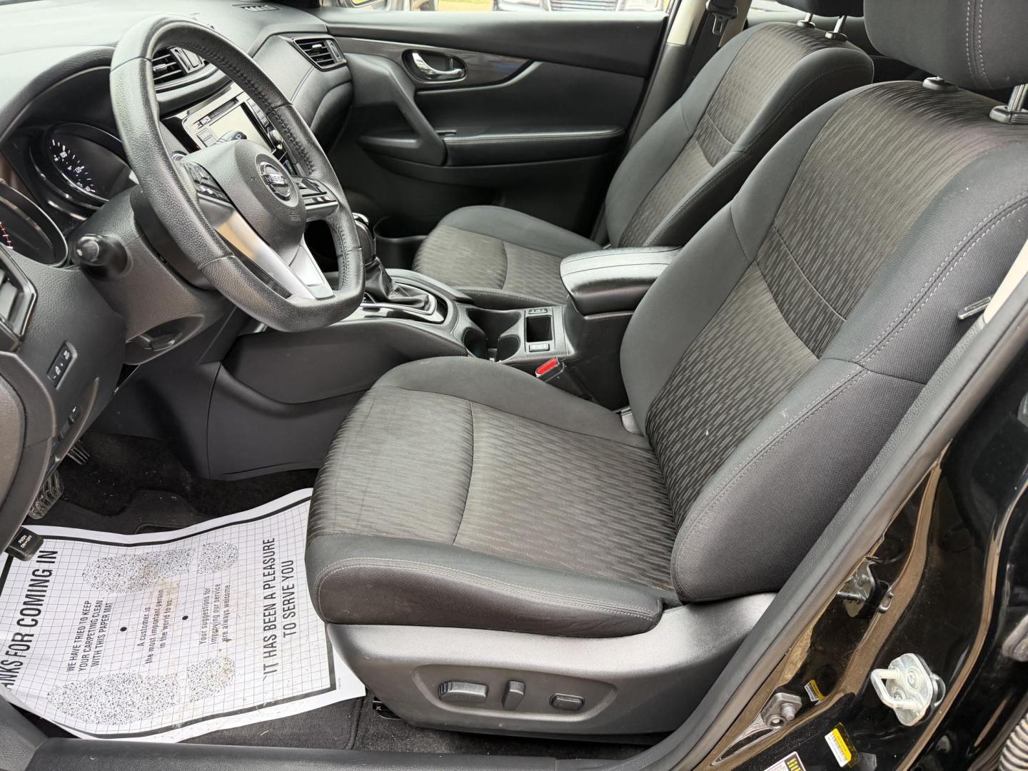 2019 BLACK NISSAN ROGUE SV (5N1AT2MT4KC) , located at 922 W. Beacon St., Philadelphia, MS, 39350, (601) 650-3675, 32.770447, -89.127151 - Photo#8