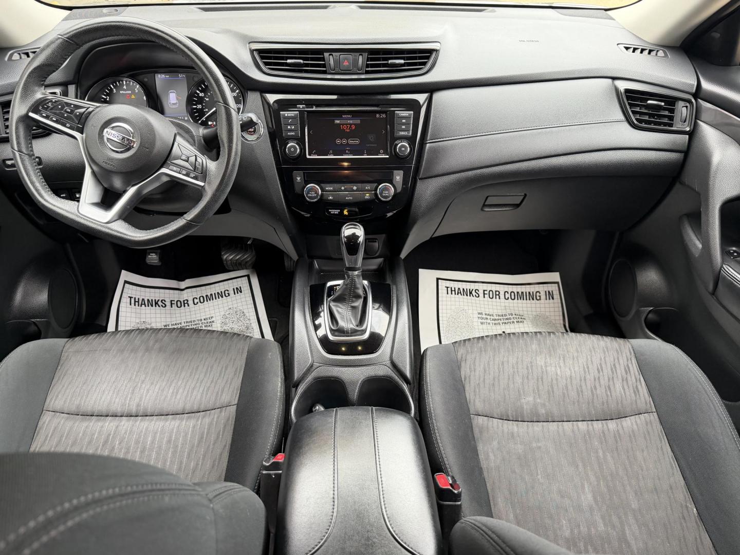 2019 BLACK NISSAN ROGUE SV (5N1AT2MT4KC) , located at 922 W. Beacon St., Philadelphia, MS, 39350, (601) 650-3675, 32.770447, -89.127151 - Photo#15