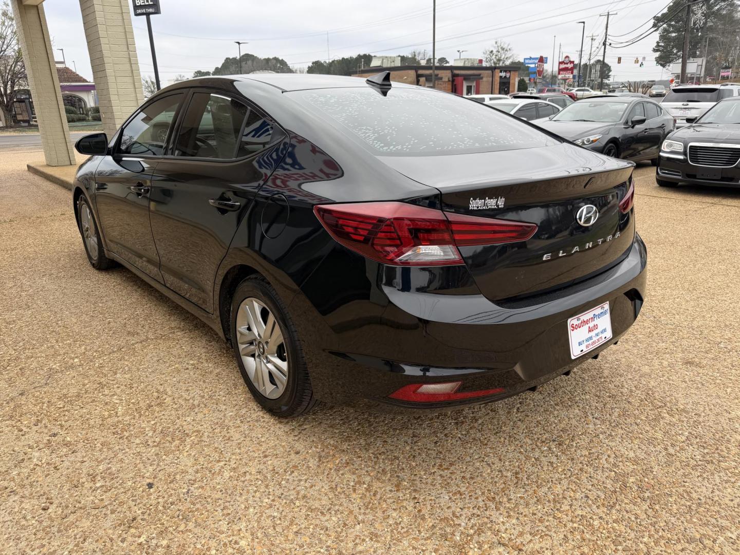 2020 BLACK HYUNDAI ELANTRA SEL (5NPD84LF7LH) , located at 922 W. Beacon St., Philadelphia, MS, 39350, (601) 650-3675, 32.770447, -89.127151 - Photo#3
