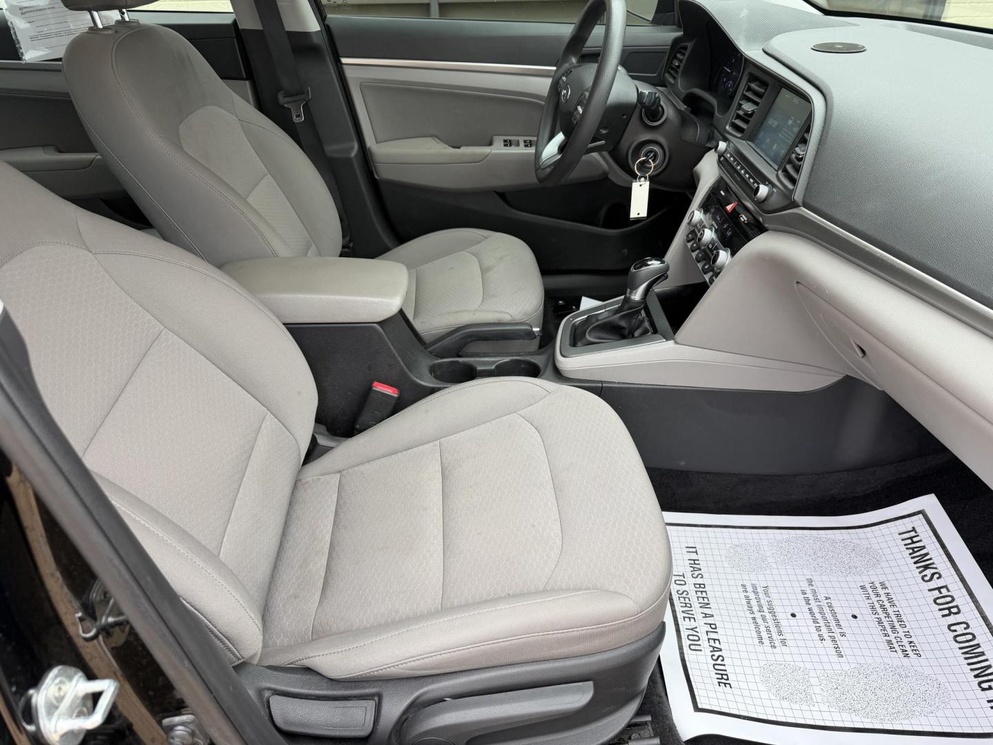 2020 BLACK HYUNDAI ELANTRA SEL (5NPD84LF7LH) , located at 922 W. Beacon St., Philadelphia, MS, 39350, (601) 650-3675, 32.770447, -89.127151 - Photo#9