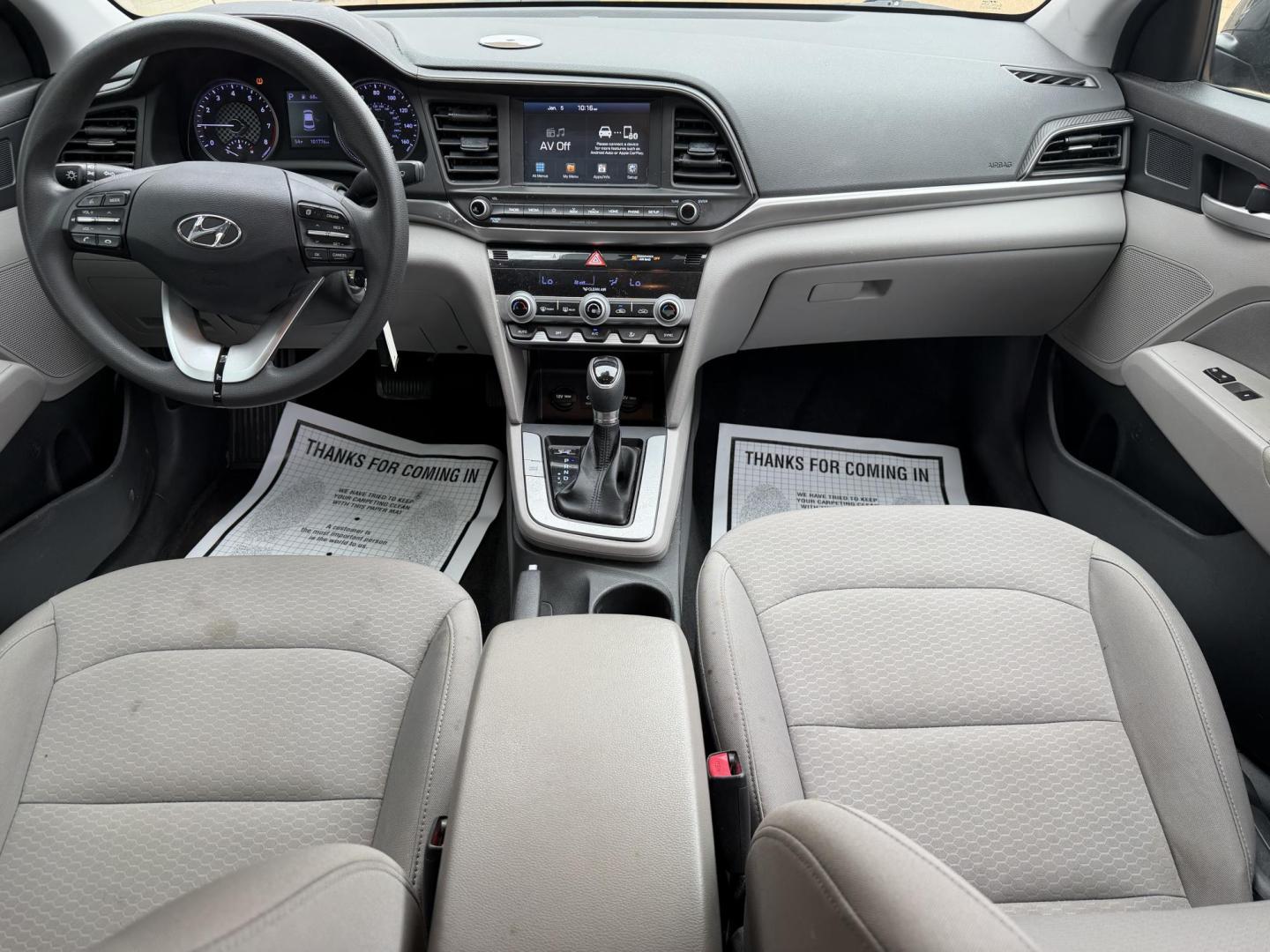 2020 BLACK HYUNDAI ELANTRA SEL (5NPD84LF7LH) , located at 922 W. Beacon St., Philadelphia, MS, 39350, (601) 650-3675, 32.770447, -89.127151 - Photo#15