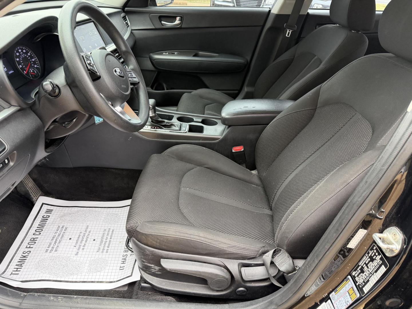 2019 BLACK KIA OPTIMA LX (5XXGT4L34KG) , located at 922 W. Beacon St., Philadelphia, MS, 39350, (601) 650-3675, 32.770447, -89.127151 - Photo#8