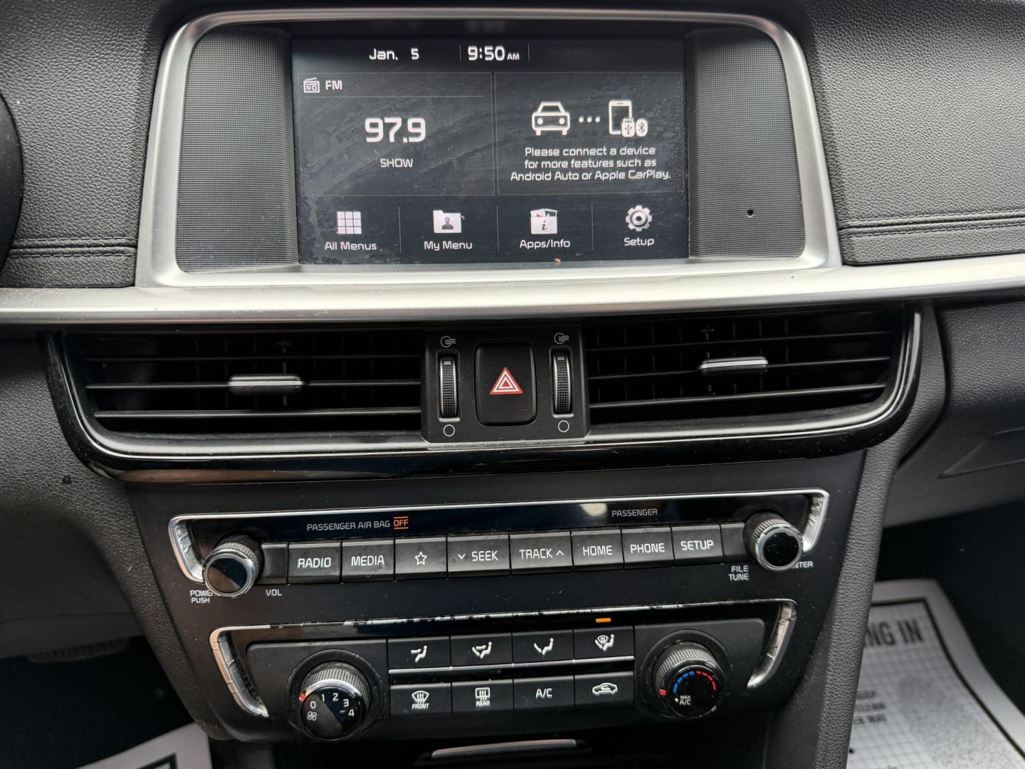 2019 BLACK KIA OPTIMA LX (5XXGT4L34KG) , located at 922 W. Beacon St., Philadelphia, MS, 39350, (601) 650-3675, 32.770447, -89.127151 - Photo#16