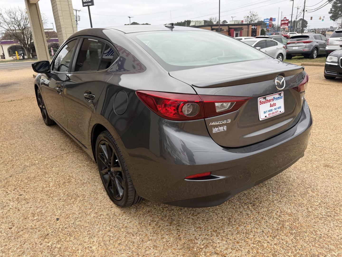 2018 GRAY MAZDA MAZDA3 TOURING (3MZBN1V30JM) , located at 922 W. Beacon St., Philadelphia, MS, 39350, (601) 650-3675, 32.770447, -89.127151 - Photo#3