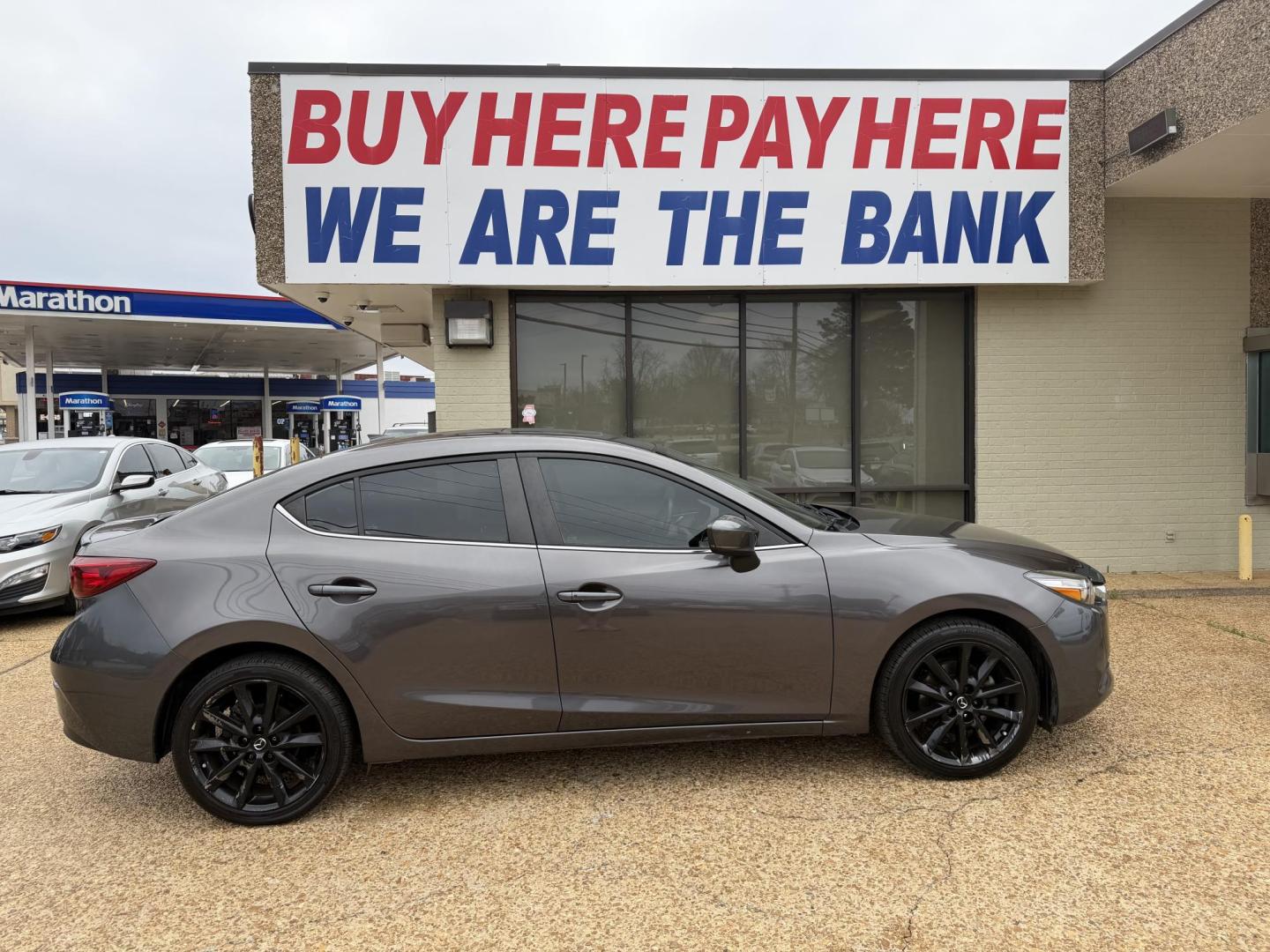 2018 GRAY MAZDA MAZDA3 TOURING (3MZBN1V30JM) , located at 922 W. Beacon St., Philadelphia, MS, 39350, (601) 650-3675, 32.770447, -89.127151 - Photo#6