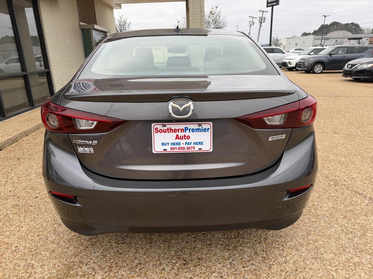 2018 GRAY MAZDA MAZDA3 TOURING (3MZBN1V30JM) , located at 922 W. Beacon St., Philadelphia, MS, 39350, (601) 650-3675, 32.770447, -89.127151 - Photo#4