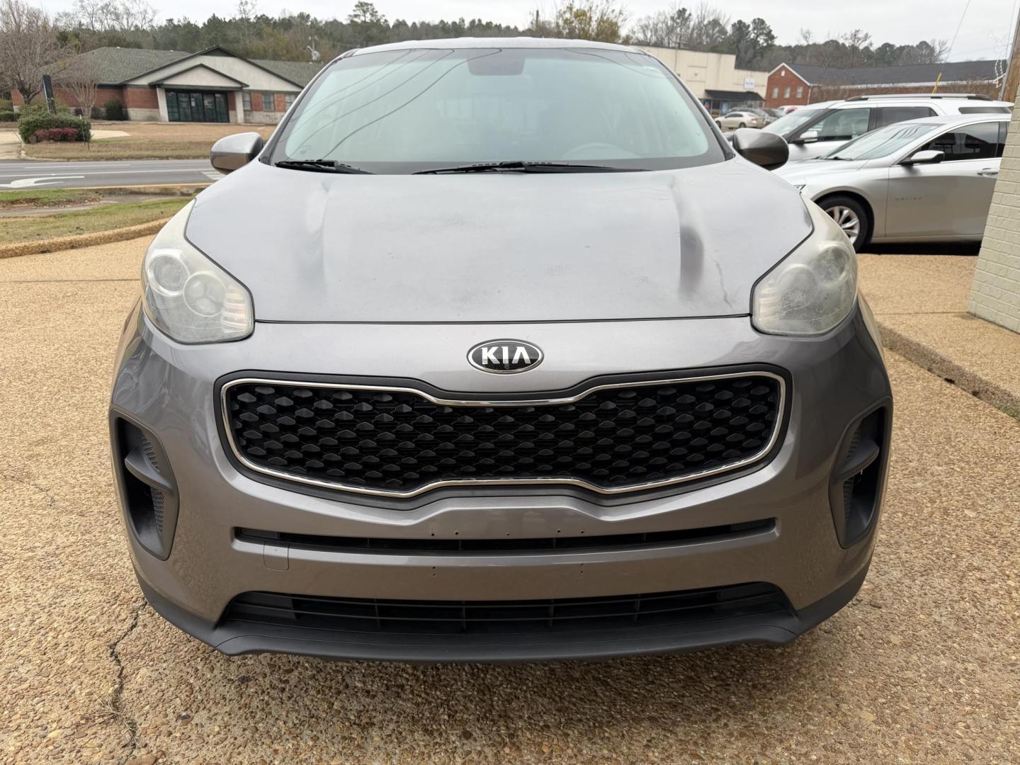 2017 GRAY KIA SPORTAGE LX (KNDPM3ACXH7) , located at 922 W. Beacon St., Philadelphia, MS, 39350, (601) 650-3675, 32.770447, -89.127151 - Photo#1
