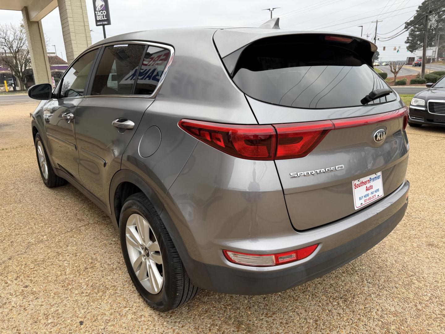 2017 GRAY KIA SPORTAGE LX (KNDPM3ACXH7) , located at 922 W. Beacon St., Philadelphia, MS, 39350, (601) 650-3675, 32.770447, -89.127151 - Photo#3