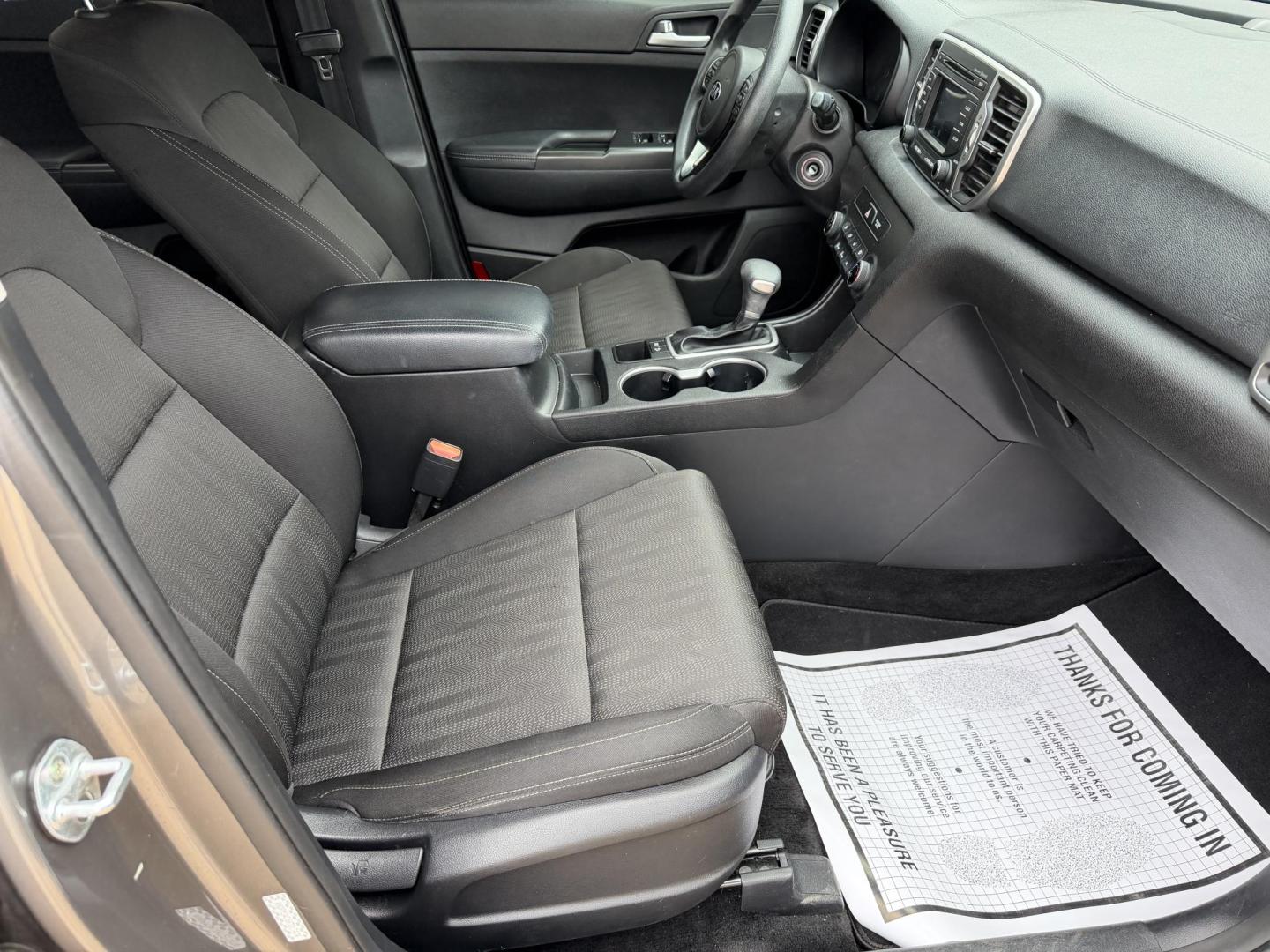 2017 GRAY KIA SPORTAGE LX (KNDPM3ACXH7) , located at 922 W. Beacon St., Philadelphia, MS, 39350, (601) 650-3675, 32.770447, -89.127151 - Photo#10