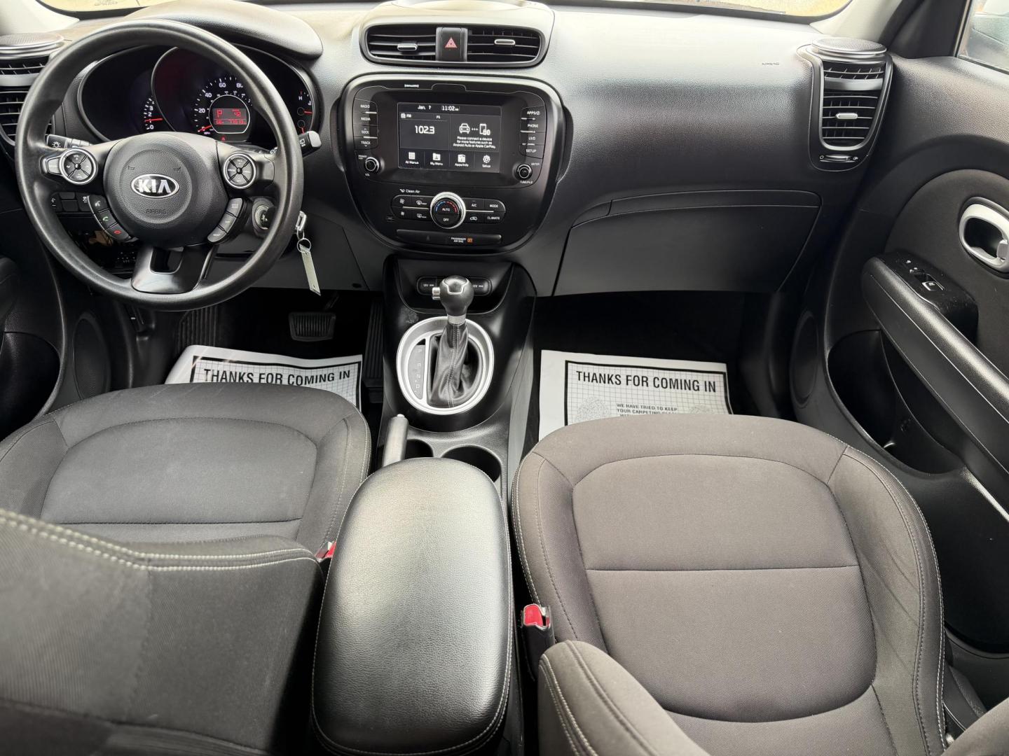 2019 WHITE KIA SOUL + (PLUS) (KNDJP3A55K7) , located at 922 W. Beacon St., Philadelphia, MS, 39350, (601) 650-3675, 32.770447, -89.127151 - Photo#16