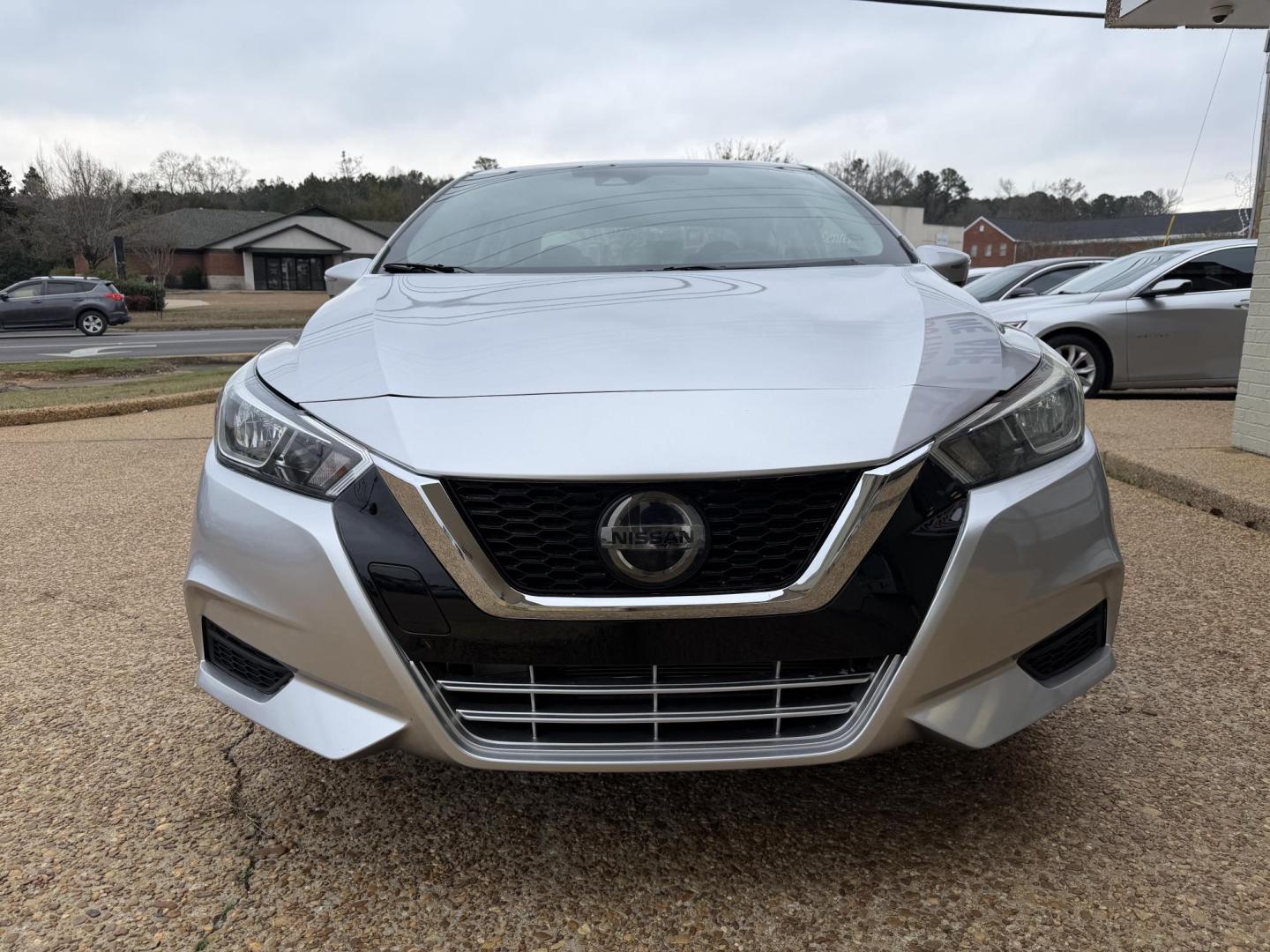 2021 SILVER NISSAN VERSA SV (3N1CN8EV9ML) , located at 922 W. Beacon St., Philadelphia, MS, 39350, (601) 650-3675, 32.770447, -89.127151 - Photo#1