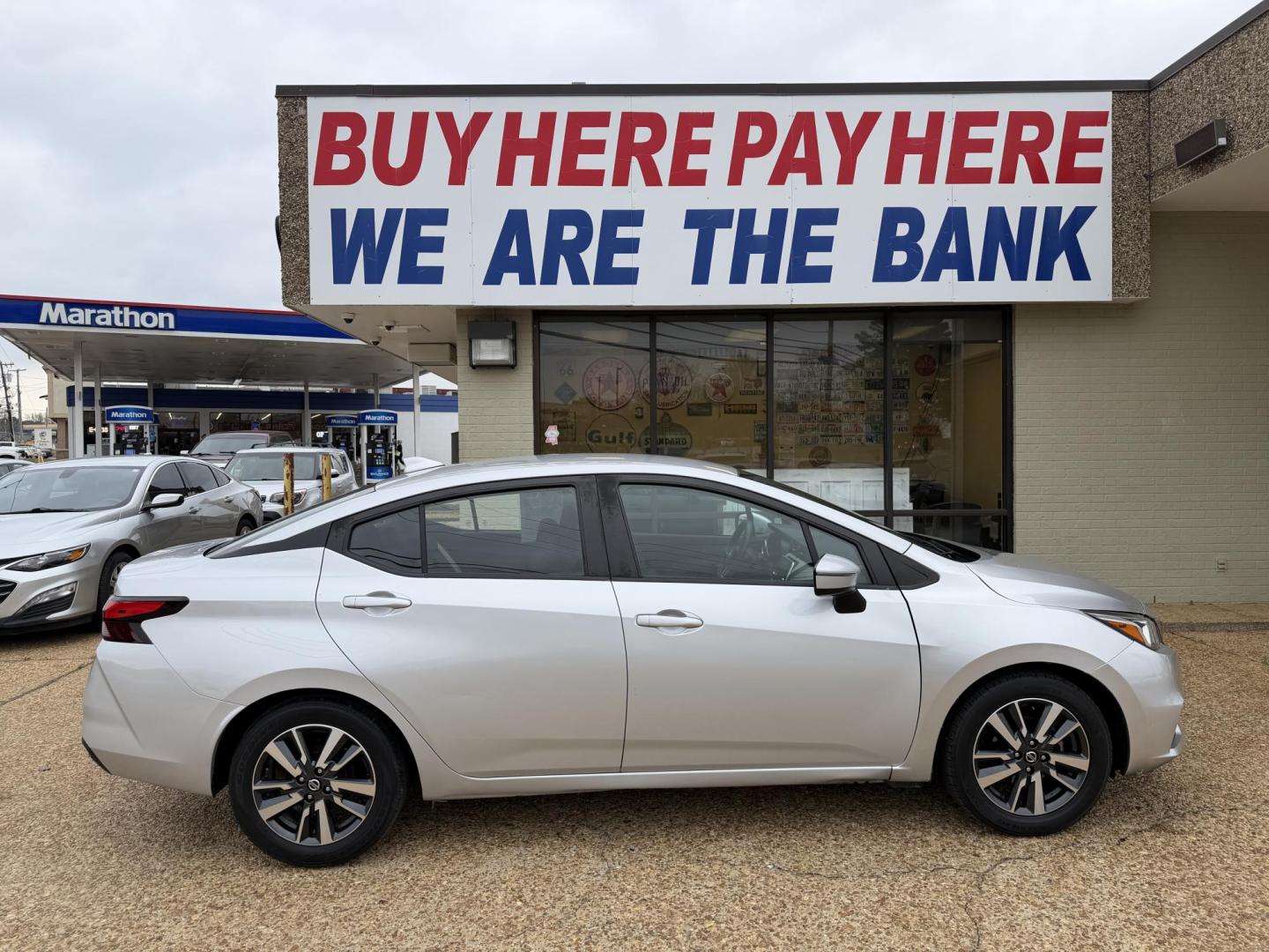 2021 SILVER NISSAN VERSA SV (3N1CN8EV9ML) , located at 922 W. Beacon St., Philadelphia, MS, 39350, (601) 650-3675, 32.770447, -89.127151 - Photo#6