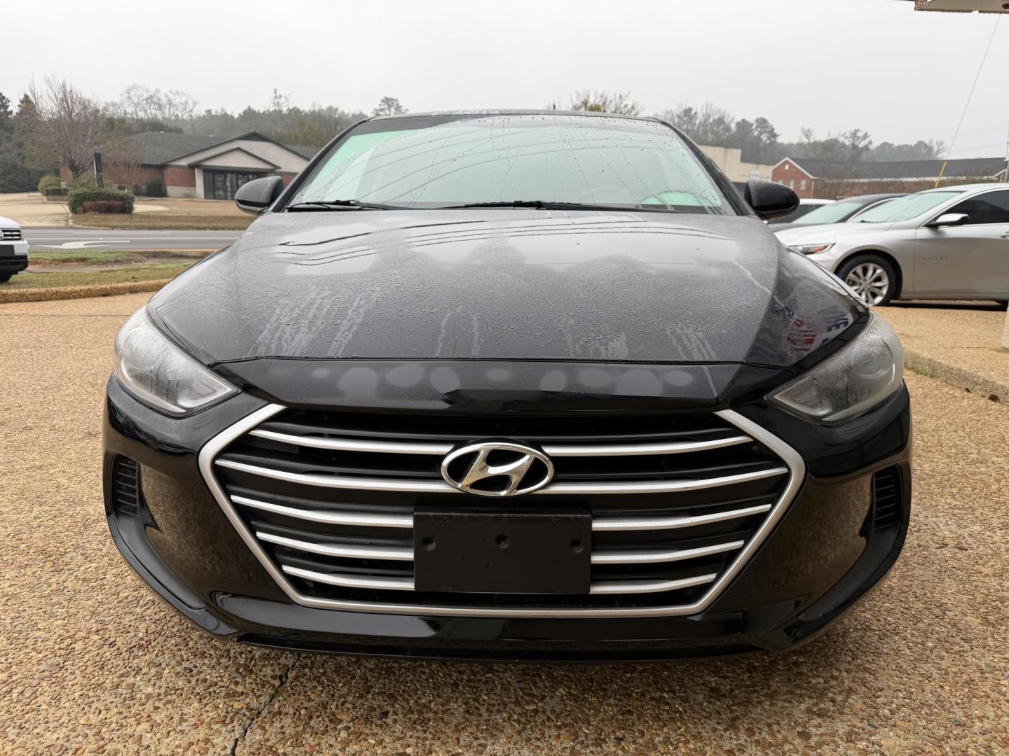 2018 BLACK HYUNDAI ELANTRA SE (5NPD74LFXJH) , located at 922 W. Beacon St., Philadelphia, MS, 39350, (601) 650-3675, 32.770447, -89.127151 - Photo#1