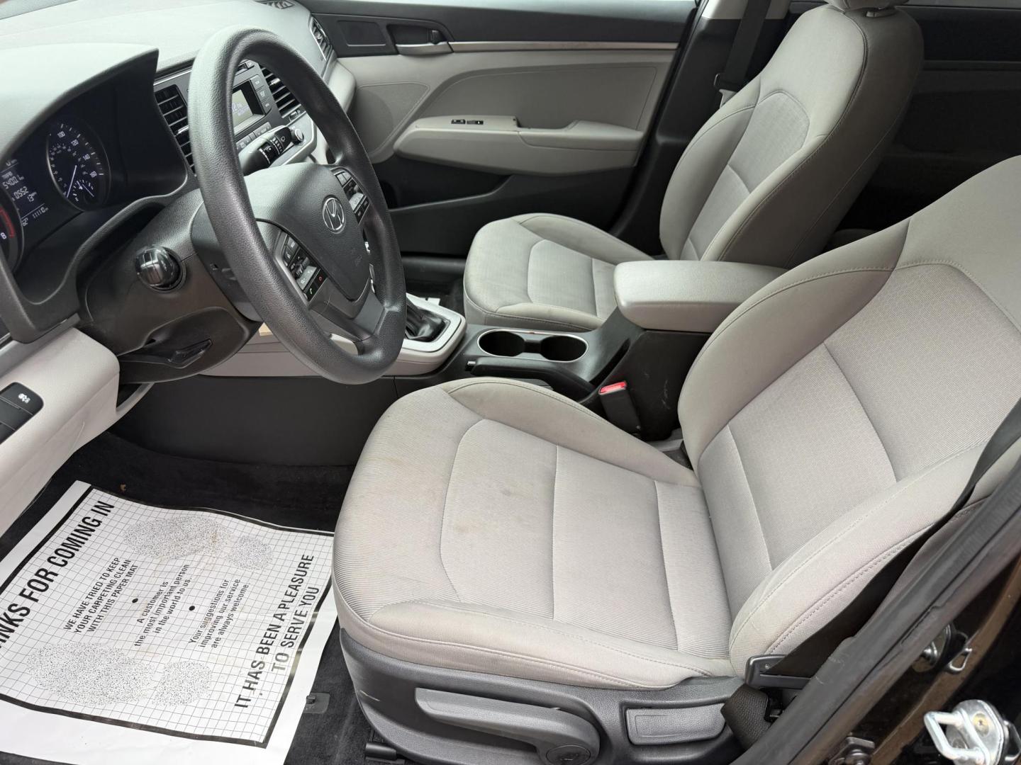 2018 BLACK HYUNDAI ELANTRA SE (5NPD74LFXJH) , located at 922 W. Beacon St., Philadelphia, MS, 39350, (601) 650-3675, 32.770447, -89.127151 - Photo#8