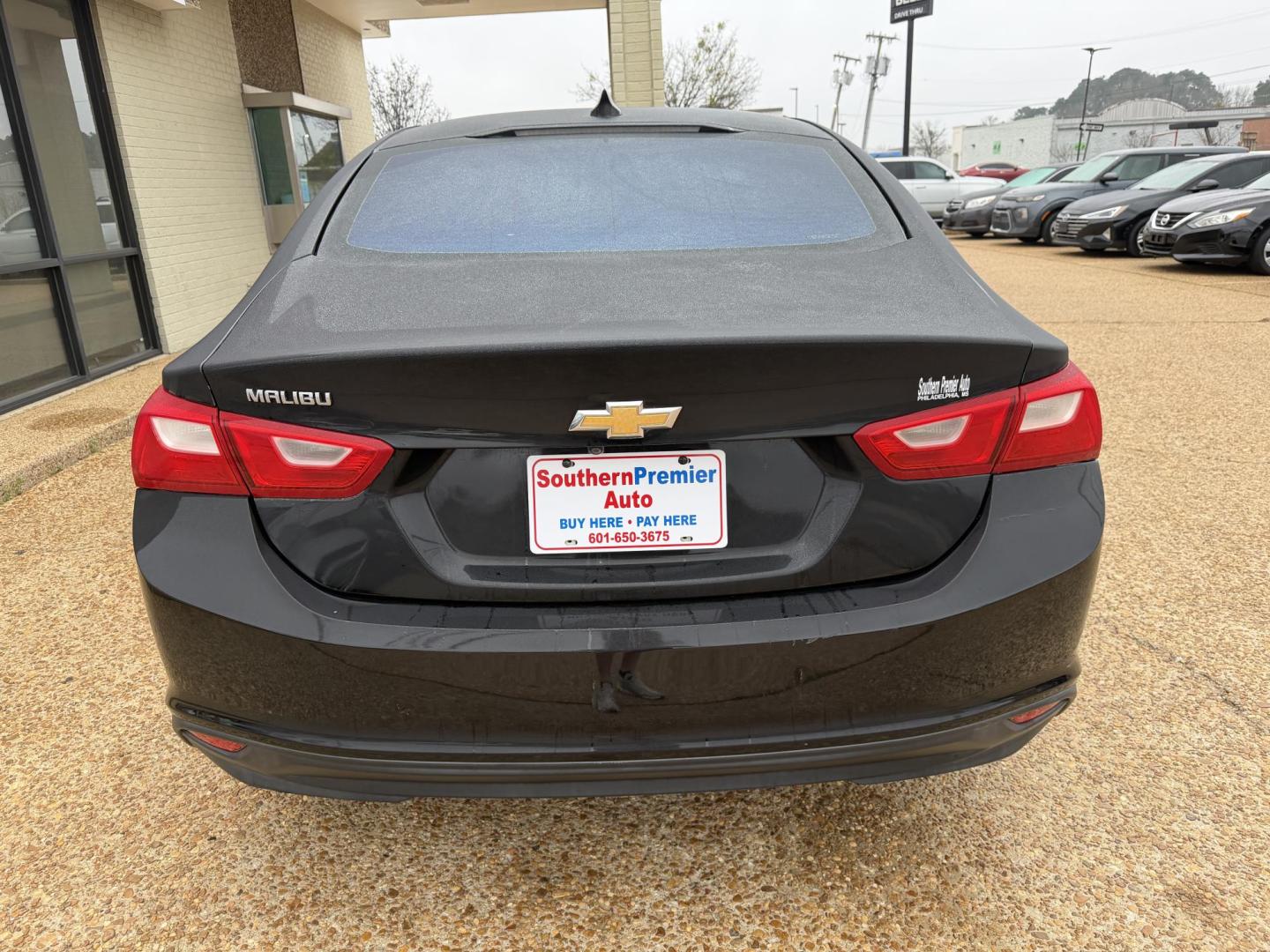 2017 BLACK CHEVROLET MALIBU LS (1LS) (1G1ZB5ST8HF) , located at 922 W. Beacon St., Philadelphia, MS, 39350, (601) 650-3675, 32.770447, -89.127151 - Photo#4