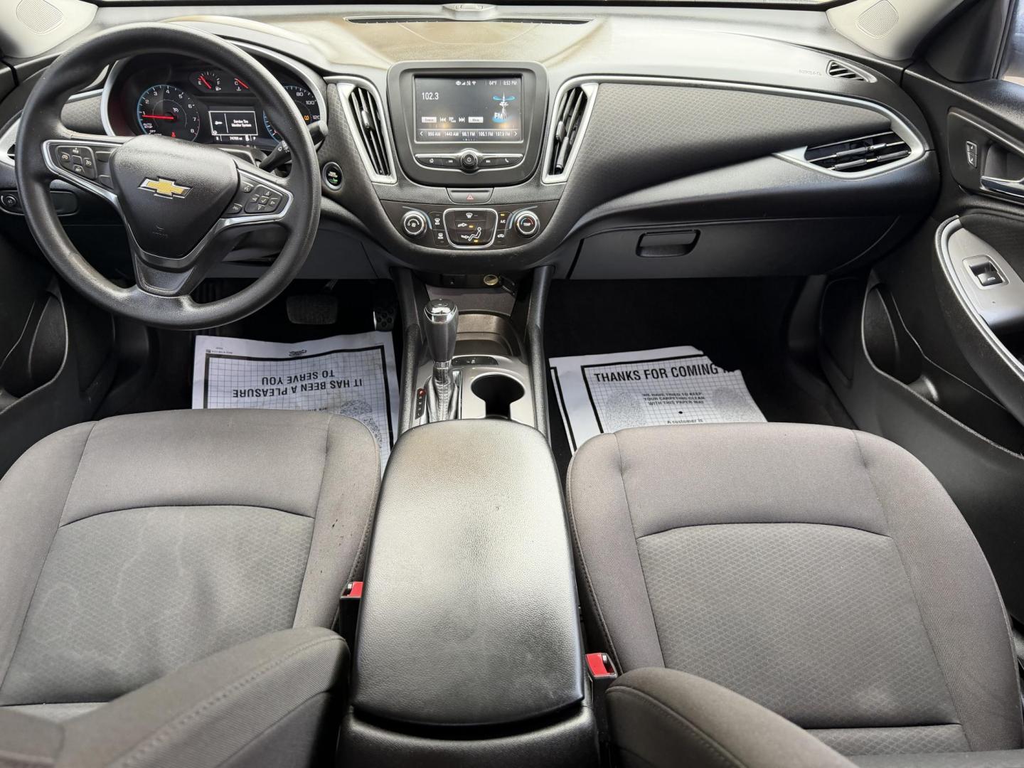 2017 BLACK CHEVROLET MALIBU LS (1LS) (1G1ZB5ST8HF) , located at 922 W. Beacon St., Philadelphia, MS, 39350, (601) 650-3675, 32.770447, -89.127151 - Photo#16