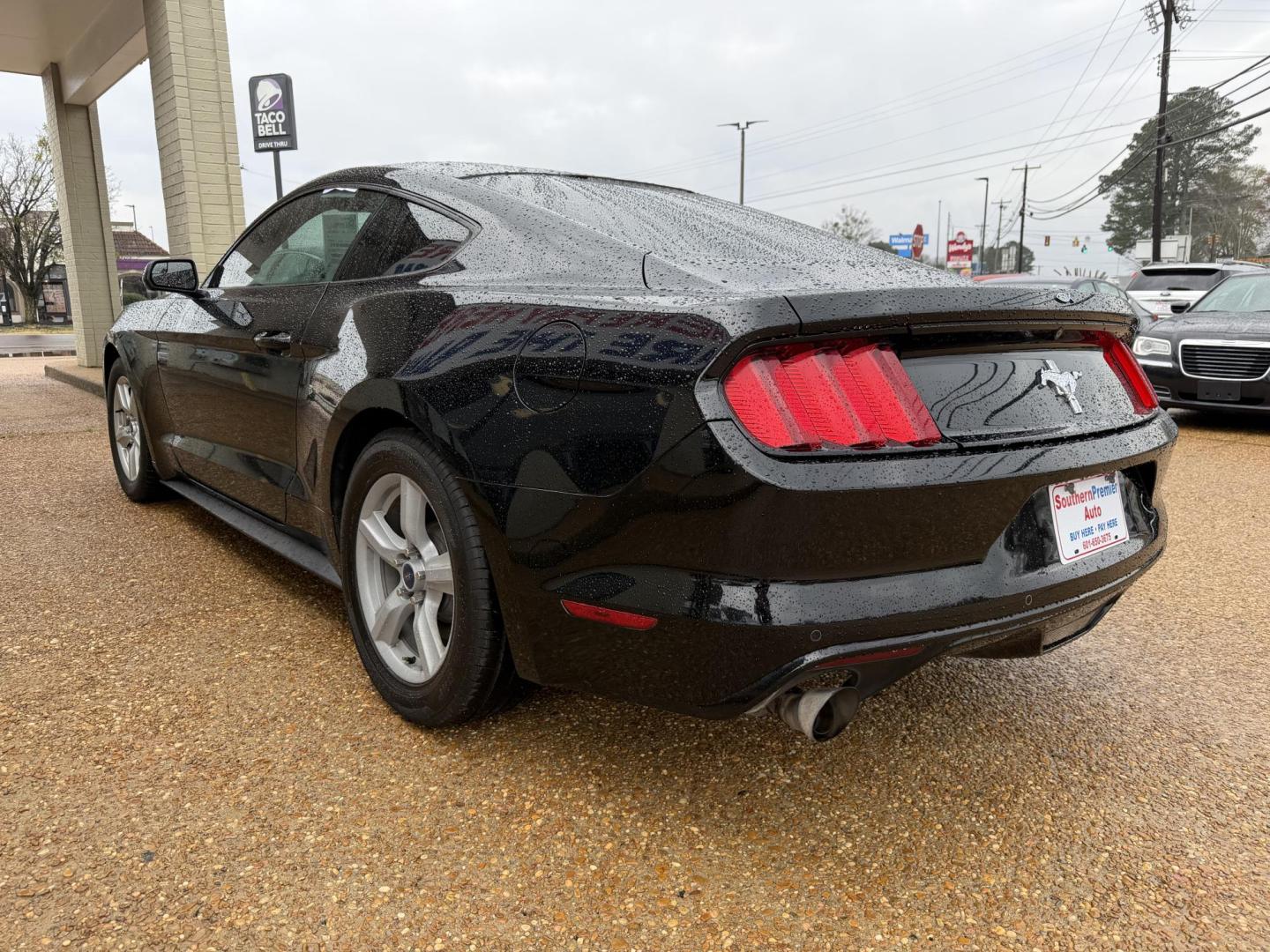 2017 BLACK FORD MUSTANG (1FA6P8AMXH5) , located at 922 W. Beacon St., Philadelphia, MS, 39350, (601) 650-3675, 32.770447, -89.127151 - Photo#3