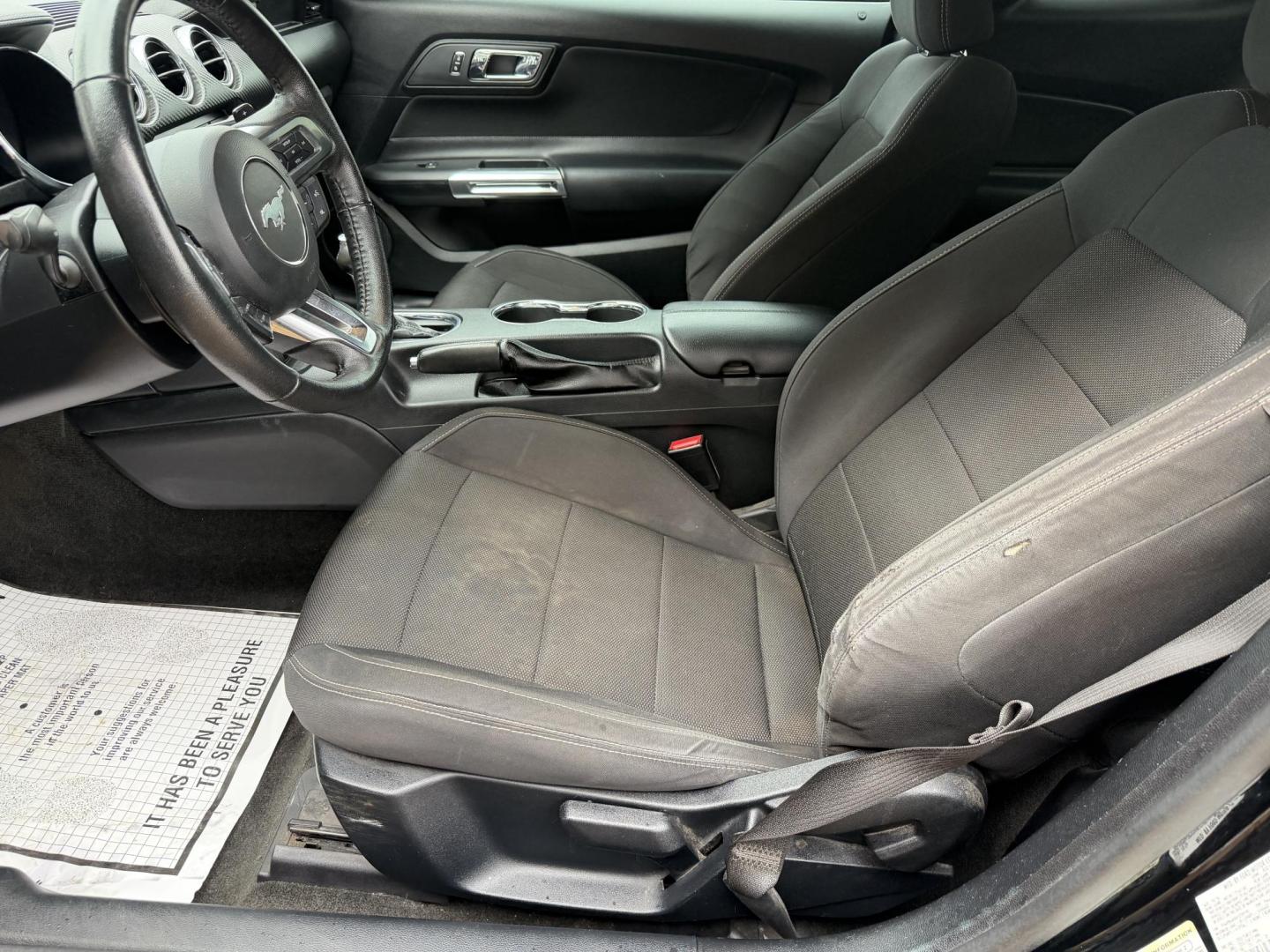 2017 BLACK FORD MUSTANG (1FA6P8AMXH5) , located at 922 W. Beacon St., Philadelphia, MS, 39350, (601) 650-3675, 32.770447, -89.127151 - Photo#9