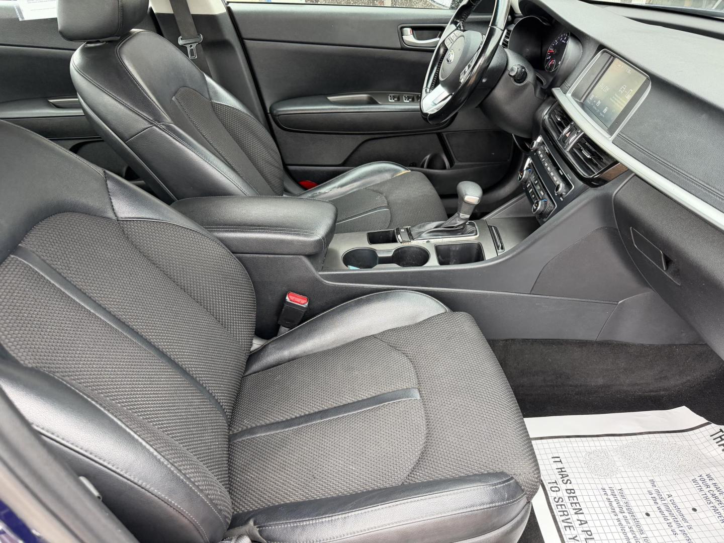 2019 BLUE KIA OPTIMA S (5XXGT4L39KG) , located at 922 W. Beacon St., Philadelphia, MS, 39350, (601) 650-3675, 32.770447, -89.127151 - Photo#9