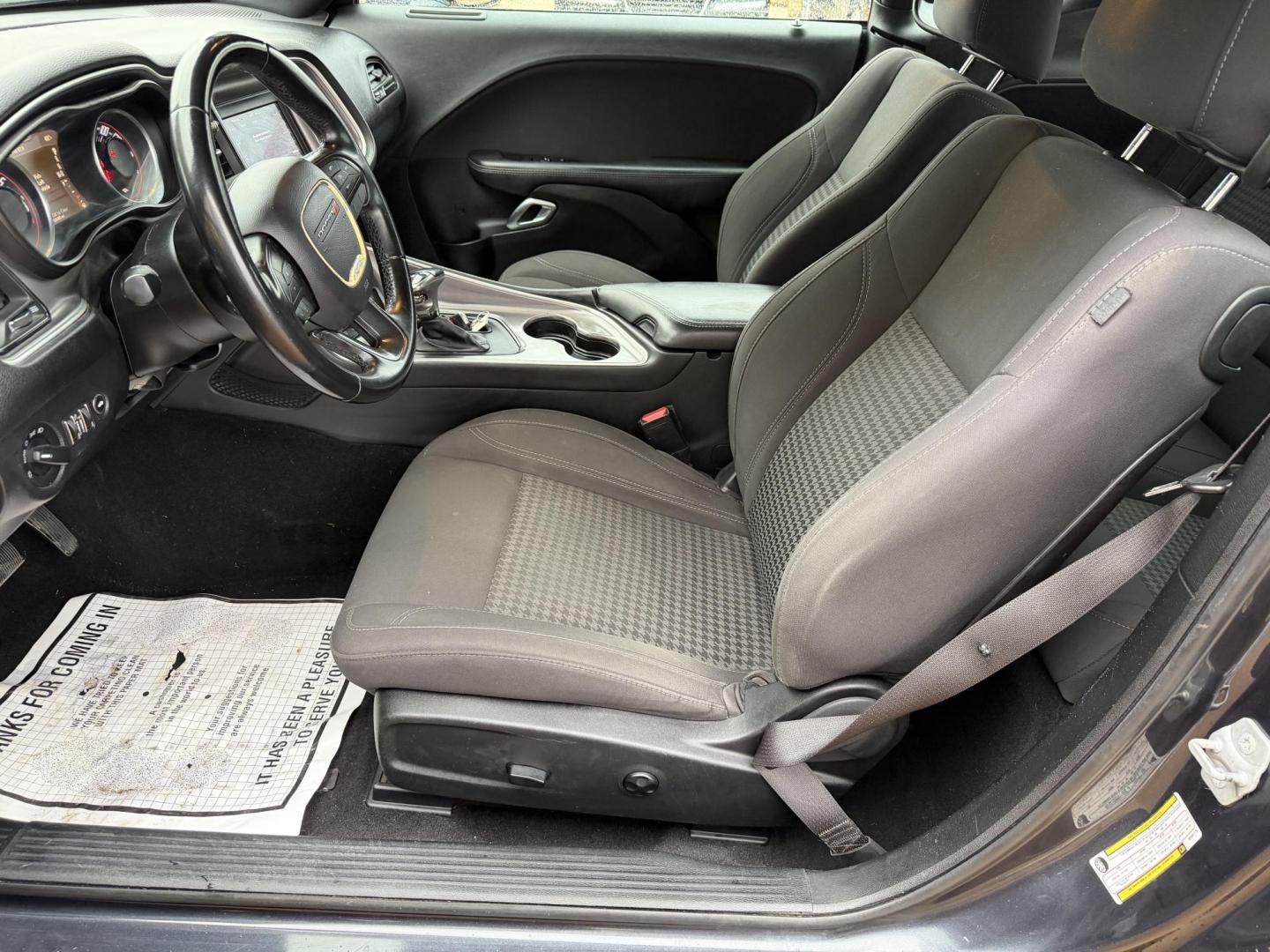 2019 GRAY DODGE CHALLENGER SXT (2C3CDZAG4KH) , located at 922 W. Beacon St., Philadelphia, MS, 39350, (601) 650-3675, 32.770447, -89.127151 - Photo#9