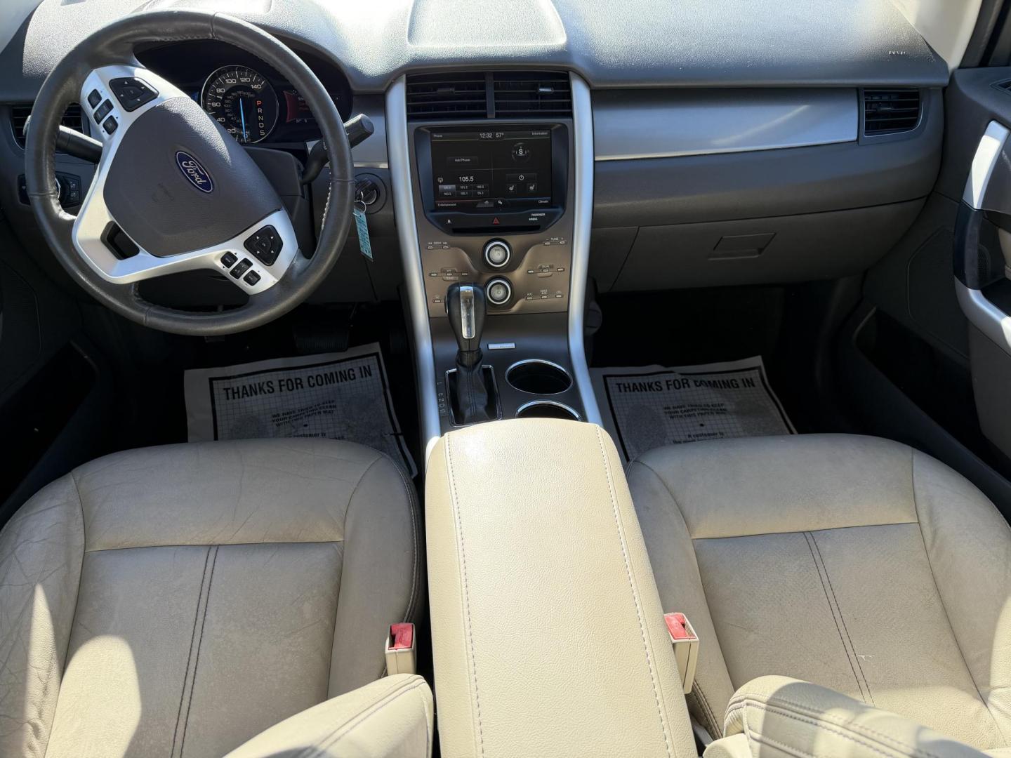 2014 WHITE FORD EDGE SEL (2FMDK3JC9EB) , located at 922 W. Beacon St., Philadelphia, MS, 39350, (601) 650-3675, 32.770447, -89.127151 - Photo#16