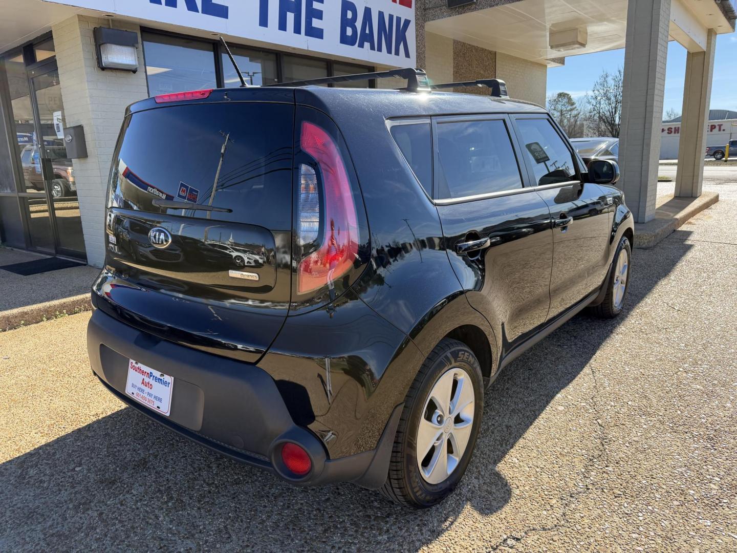 2015 BLACK KIA SOUL + (PLUS) (KNDJP3A58F7) , located at 922 W. Beacon St., Philadelphia, MS, 39350, (601) 650-3675, 32.770447, -89.127151 - Photo#5