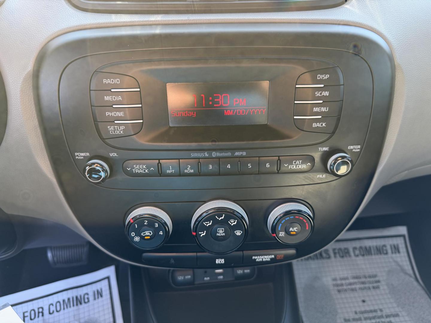 2015 BLACK KIA SOUL + (PLUS) (KNDJP3A58F7) , located at 922 W. Beacon St., Philadelphia, MS, 39350, (601) 650-3675, 32.770447, -89.127151 - Photo#17