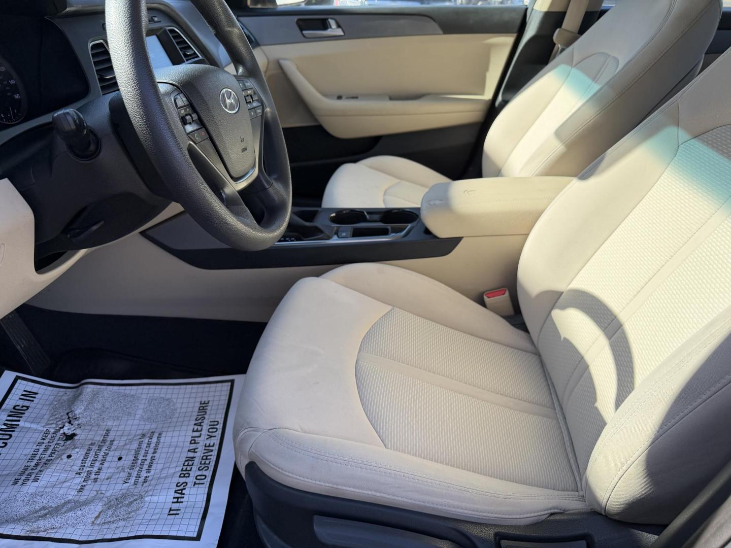 2016 BLUE HYUNDAI SONATA SE (5NPE24AF3GH) , located at 922 W. Beacon St., Philadelphia, MS, 39350, (601) 650-3675, 32.770447, -89.127151 - Photo#9