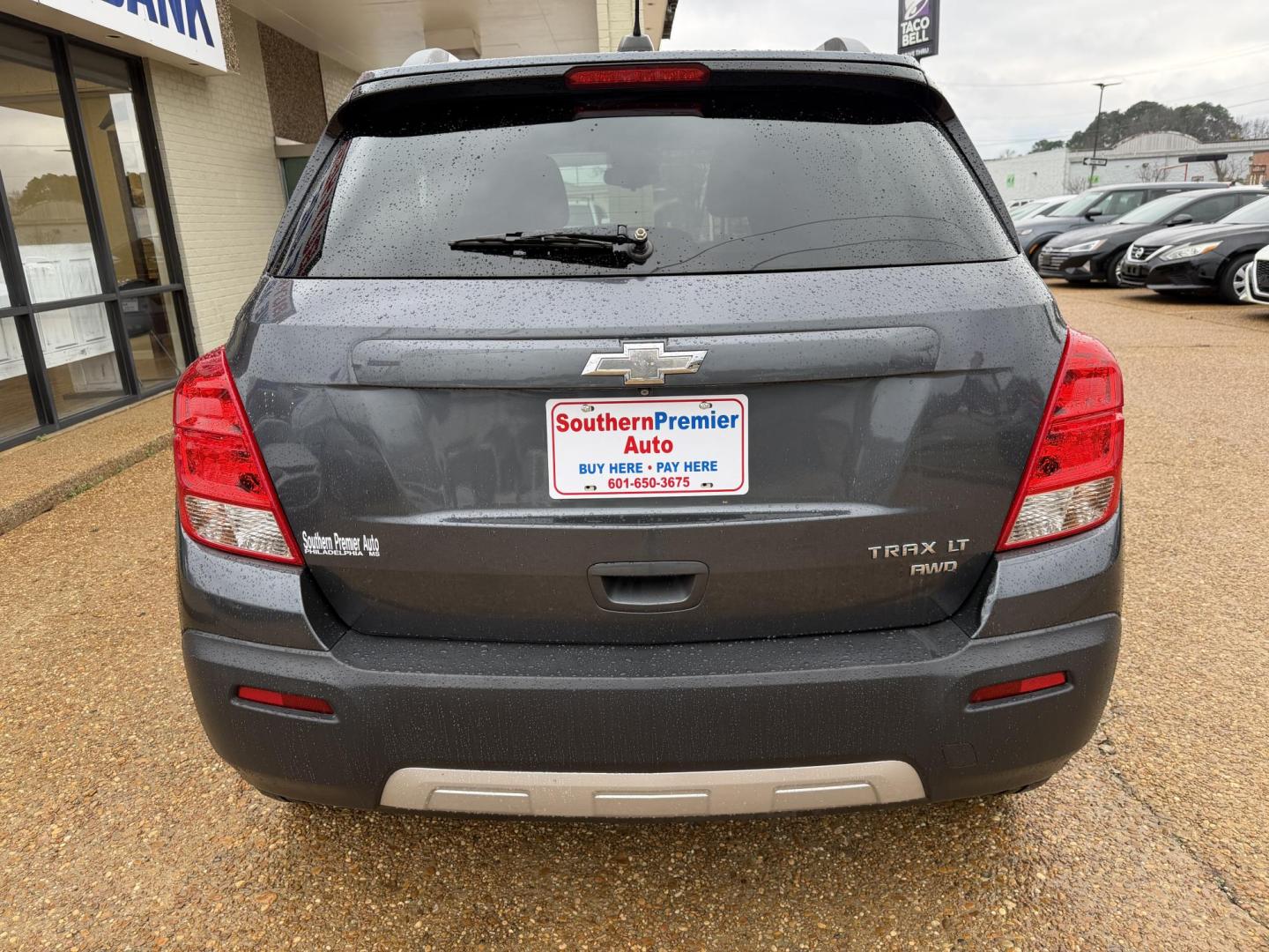 2016 GRAY CHEVROLET TRAX 1LT (3GNCJPSB1GL) , located at 922 W. Beacon St., Philadelphia, MS, 39350, (601) 650-3675, 32.770447, -89.127151 - Photo#4