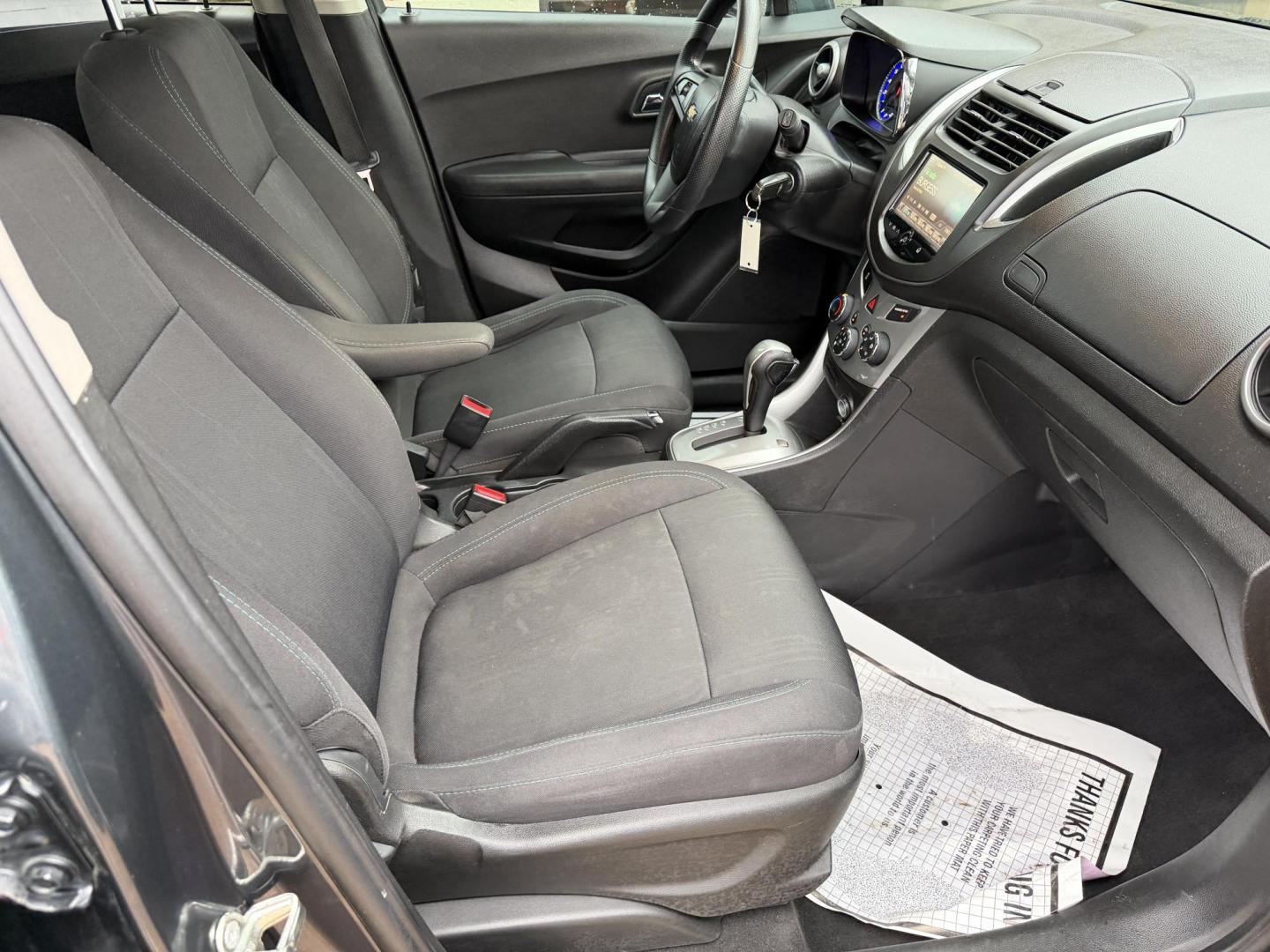 2016 GRAY CHEVROLET TRAX 1LT (3GNCJPSB1GL) , located at 922 W. Beacon St., Philadelphia, MS, 39350, (601) 650-3675, 32.770447, -89.127151 - Photo#10