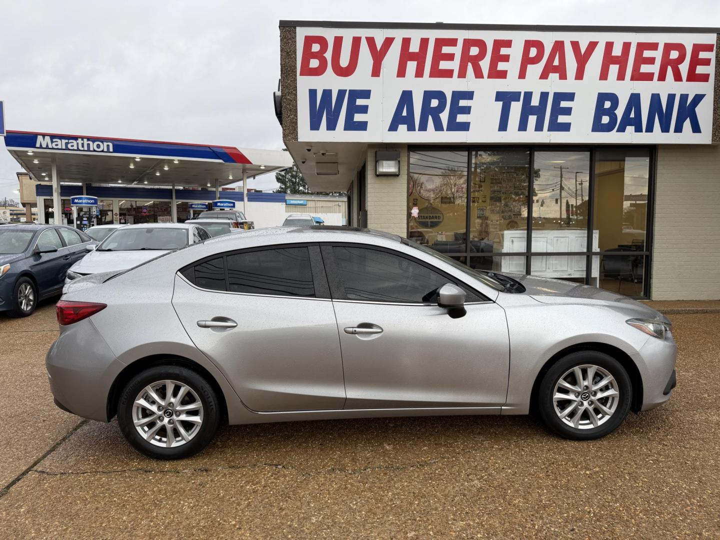 2016 SILVER MAZDA MAZDA3 I GRAND TOURI (3MZBM1W70GM) , located at 922 W. Beacon St., Philadelphia, MS, 39350, (601) 650-3675, 32.770447, -89.127151 - Photo#6