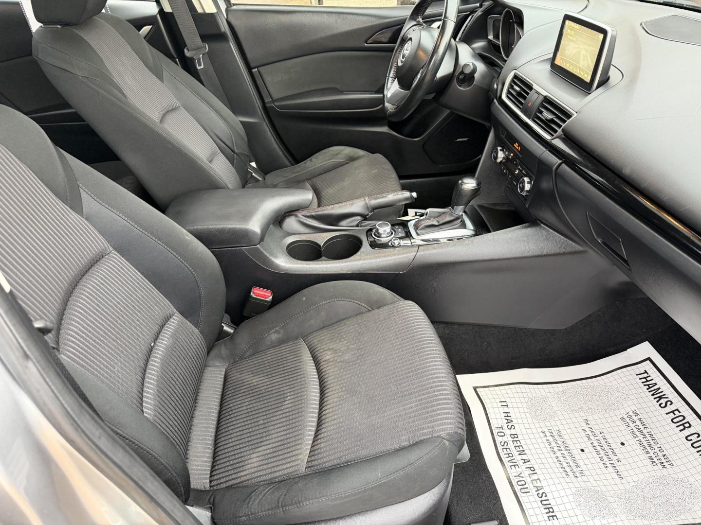 2016 SILVER MAZDA MAZDA3 I GRAND TOURI (3MZBM1W70GM) , located at 922 W. Beacon St., Philadelphia, MS, 39350, (601) 650-3675, 32.770447, -89.127151 - Photo#9