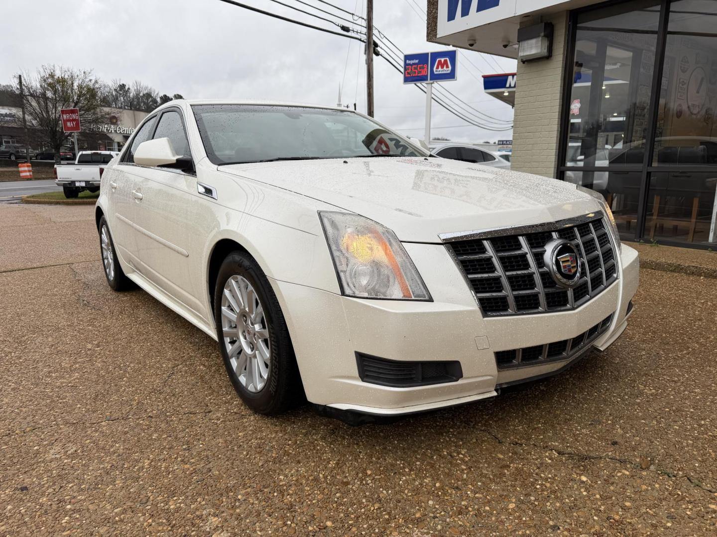 2012 WHITE CADILLAC CTS LUXURY W/NAV.SYS (1G6DF5E50C0) , located at 922 W. Beacon St., Philadelphia, MS, 39350, (601) 650-3675, 32.770447, -89.127151 - Photo#0