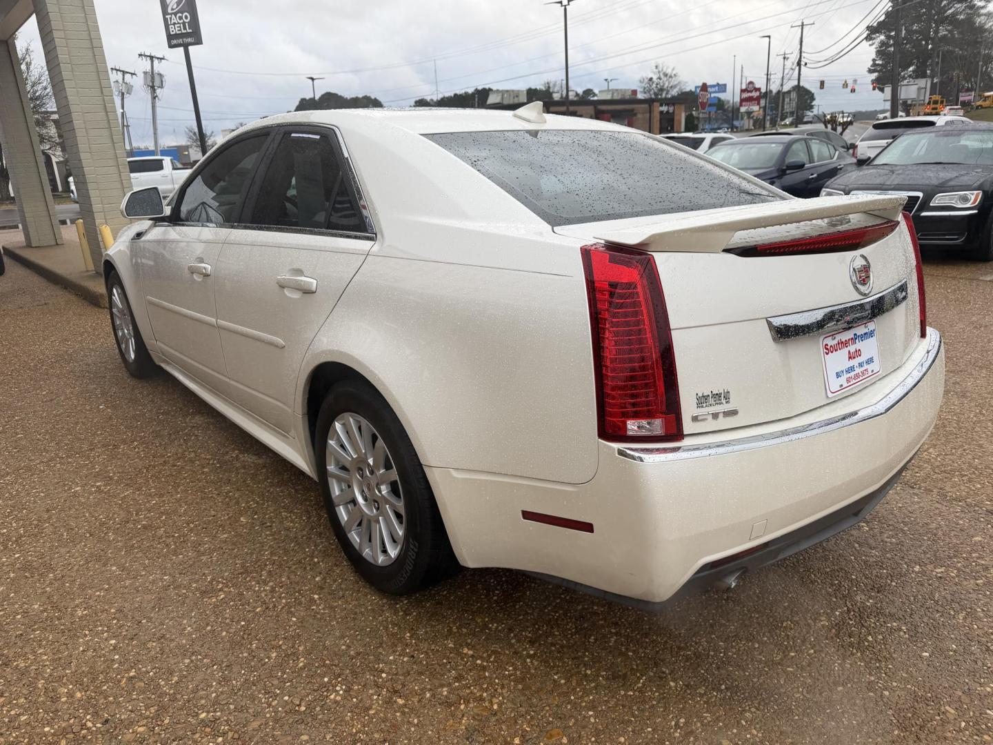 2012 WHITE CADILLAC CTS LUXURY W/NAV.SYS (1G6DF5E50C0) , located at 922 W. Beacon St., Philadelphia, MS, 39350, (601) 650-3675, 32.770447, -89.127151 - Photo#3