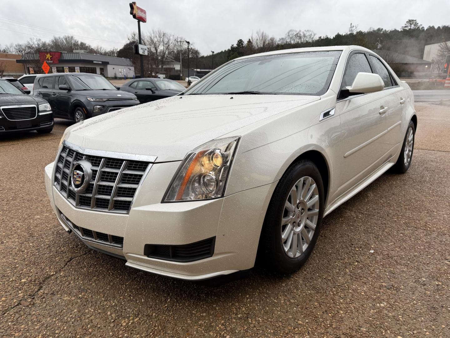2012 WHITE CADILLAC CTS LUXURY W/NAV.SYS (1G6DF5E50C0) , located at 922 W. Beacon St., Philadelphia, MS, 39350, (601) 650-3675, 32.770447, -89.127151 - Photo#2