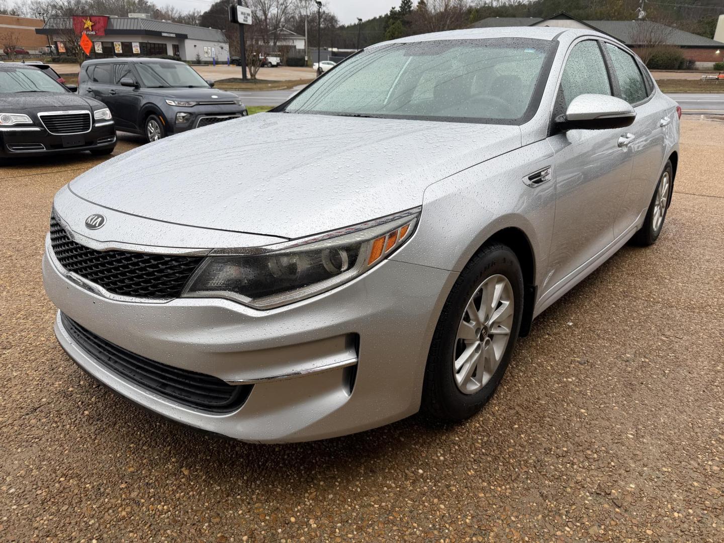 2018 SILVER KIA OPTIMA LX (5XXGT4L31JG) , located at 922 W. Beacon St., Philadelphia, MS, 39350, (601) 650-3675, 32.770447, -89.127151 - Photo#2