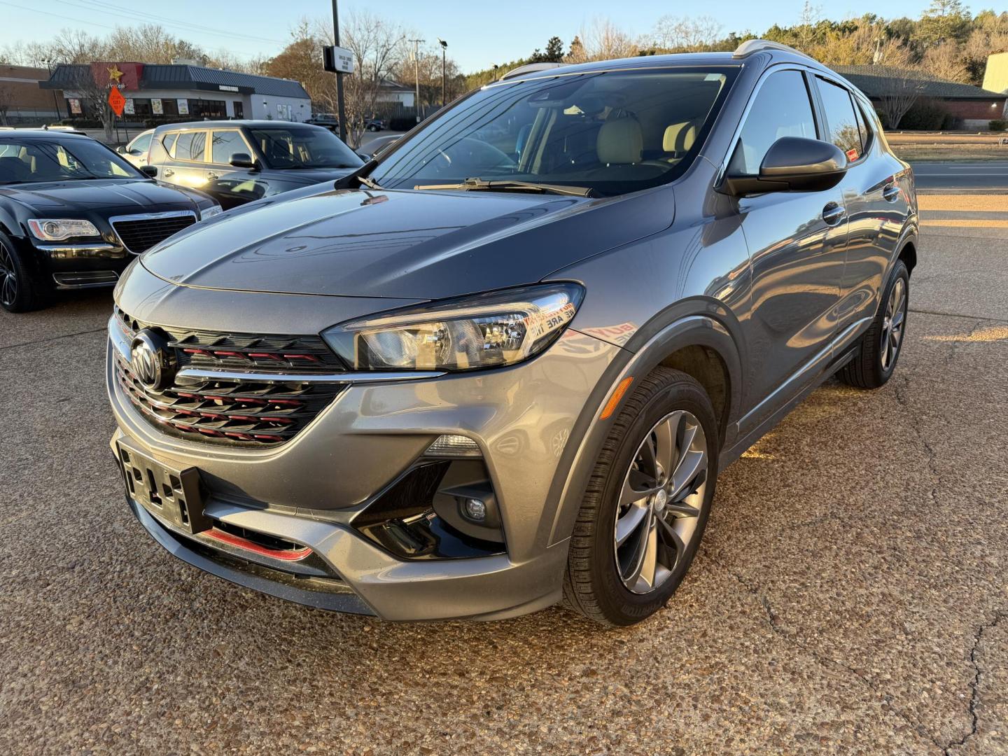 2021 GRAY BUICK ENCORE GX PREFERRED (KL4MMBS20MB) , located at 922 W. Beacon St., Philadelphia, MS, 39350, (601) 650-3675, 32.770447, -89.127151 - Photo#2