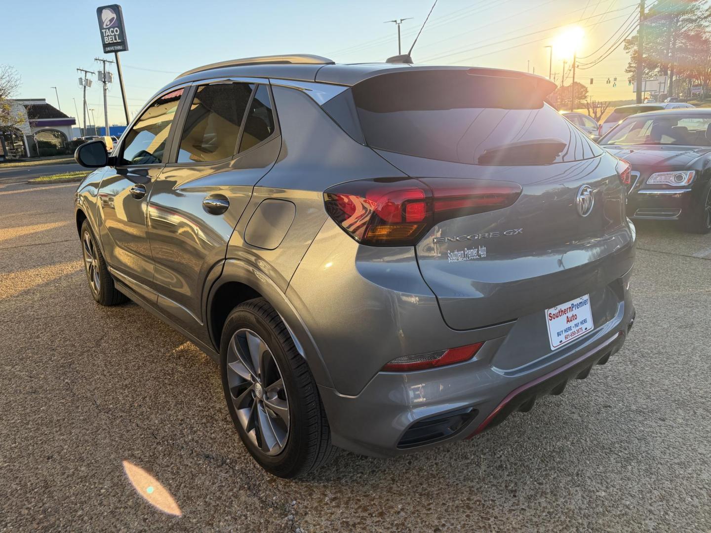 2021 GRAY BUICK ENCORE GX PREFERRED (KL4MMBS20MB) , located at 922 W. Beacon St., Philadelphia, MS, 39350, (601) 650-3675, 32.770447, -89.127151 - Photo#3