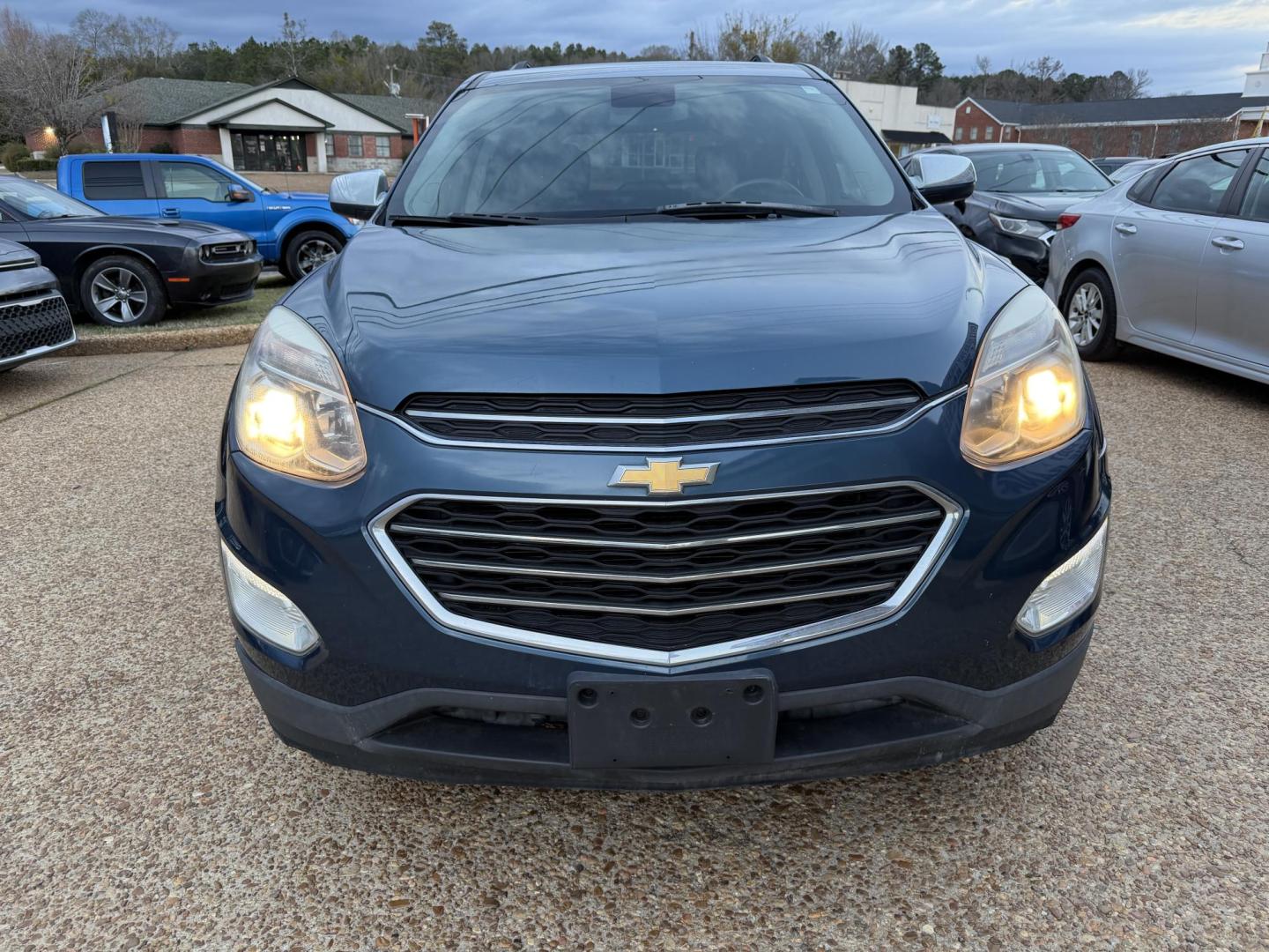 2016 BLUE CHEVROLET EQUINOX LT (2GNALCEK4G6) , located at 922 W. Beacon St., Philadelphia, MS, 39350, (601) 650-3675, 32.770447, -89.127151 - Photo#1