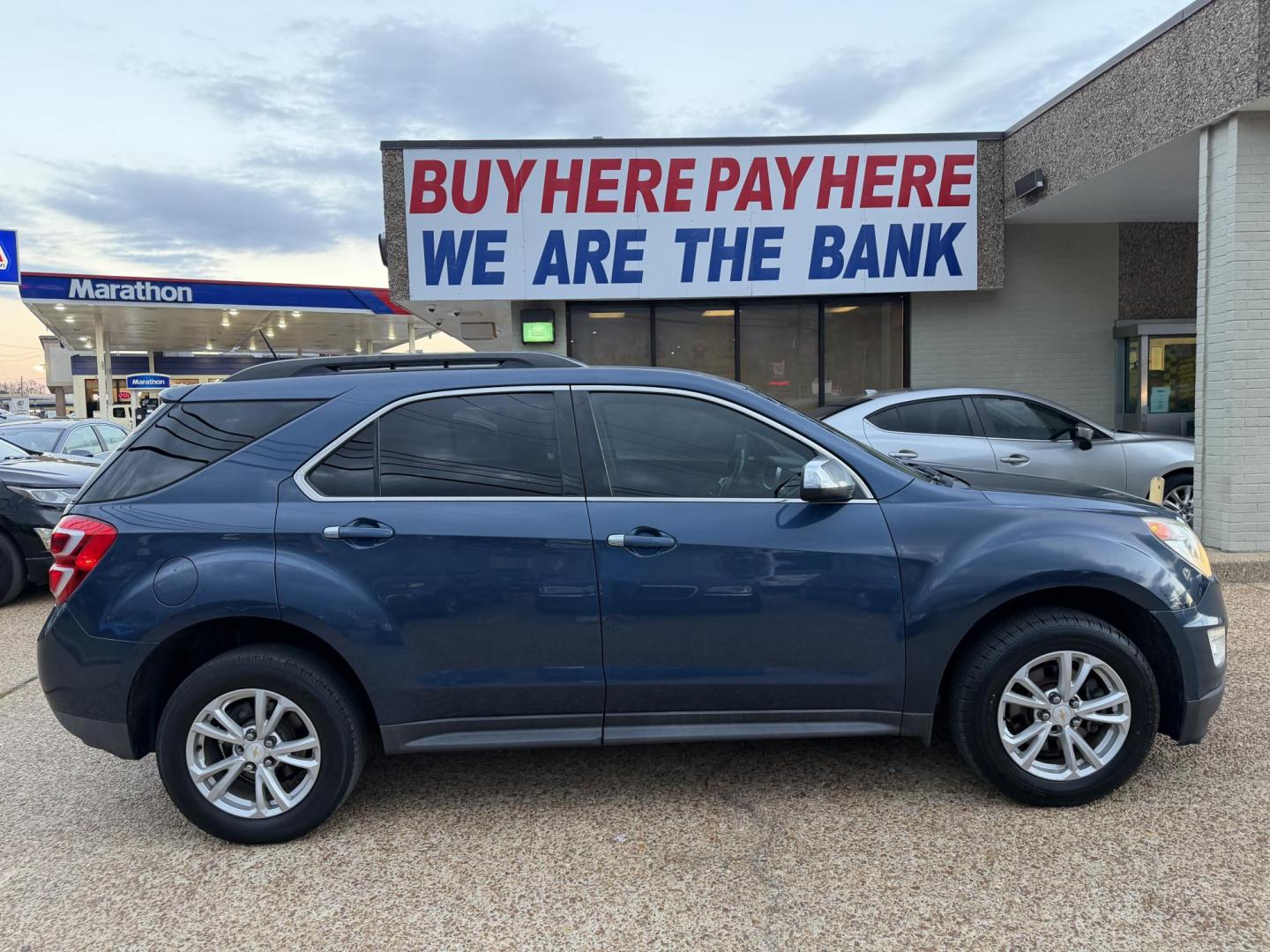 2016 BLUE CHEVROLET EQUINOX LT (2GNALCEK4G6) , located at 922 W. Beacon St., Philadelphia, MS, 39350, (601) 650-3675, 32.770447, -89.127151 - Photo#6