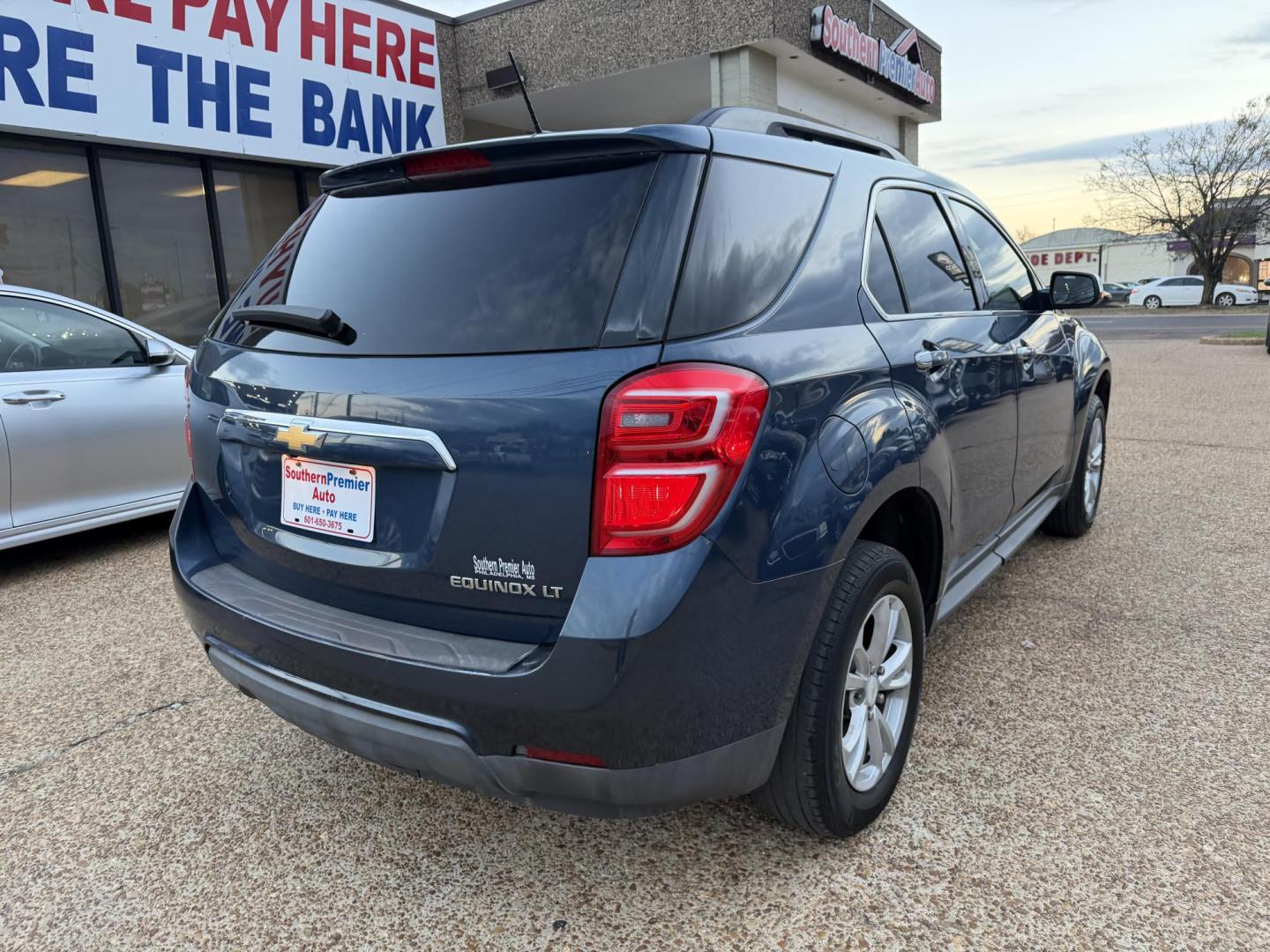 2016 BLUE CHEVROLET EQUINOX LT (2GNALCEK4G6) , located at 922 W. Beacon St., Philadelphia, MS, 39350, (601) 650-3675, 32.770447, -89.127151 - Photo#5