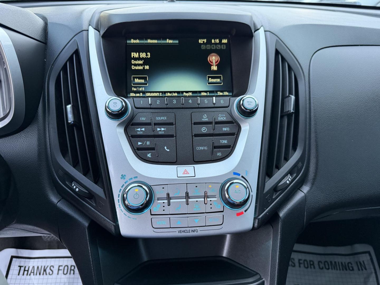 2016 BLUE CHEVROLET EQUINOX LT (2GNALCEK4G6) , located at 922 W. Beacon St., Philadelphia, MS, 39350, (601) 650-3675, 32.770447, -89.127151 - Photo#17