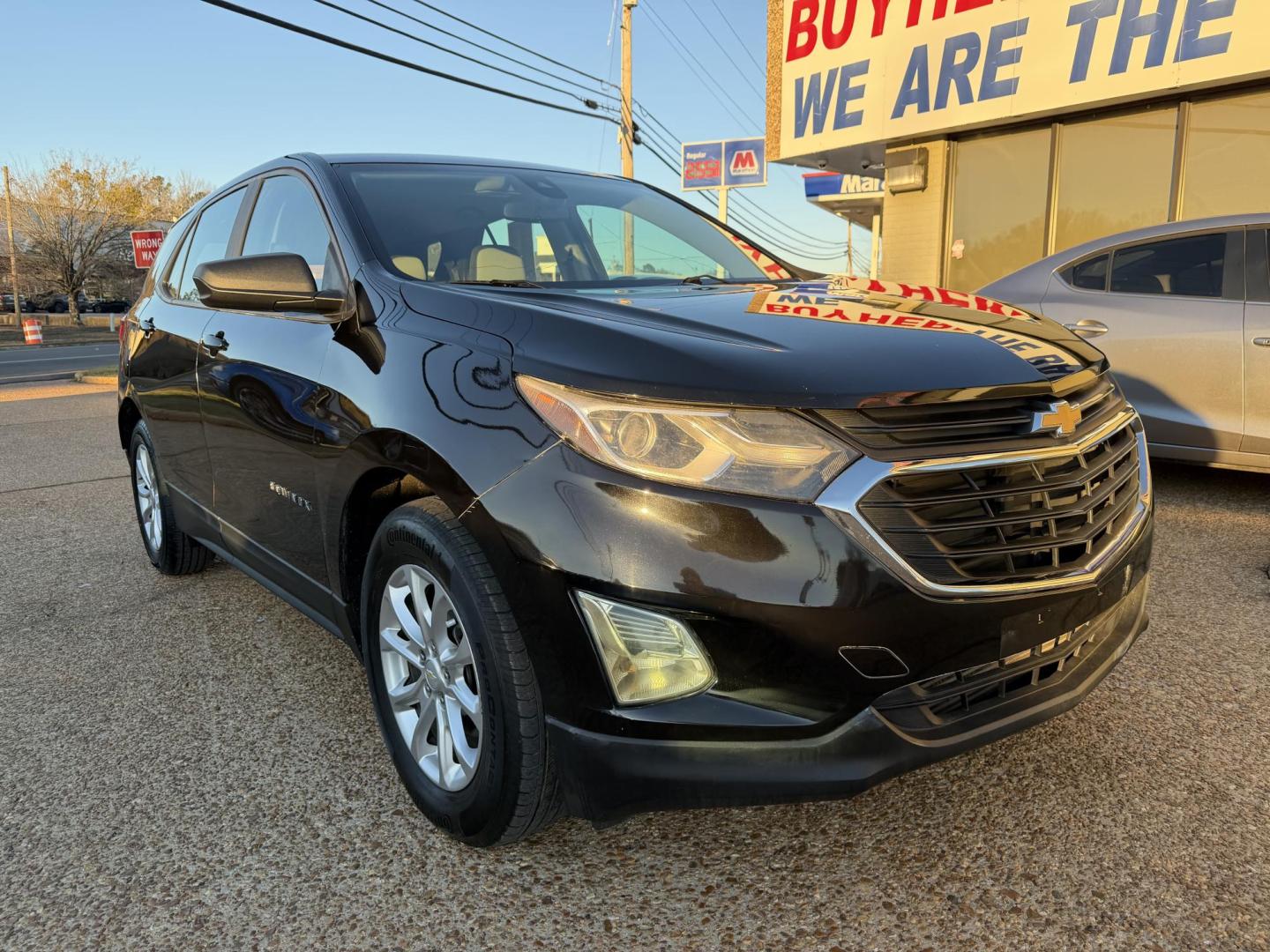 2020 BLACK CHEVROLET EQUINOX LS (2GNAXHEV0L6) , located at 922 W. Beacon St., Philadelphia, MS, 39350, (601) 650-3675, 32.770447, -89.127151 - Photo#0