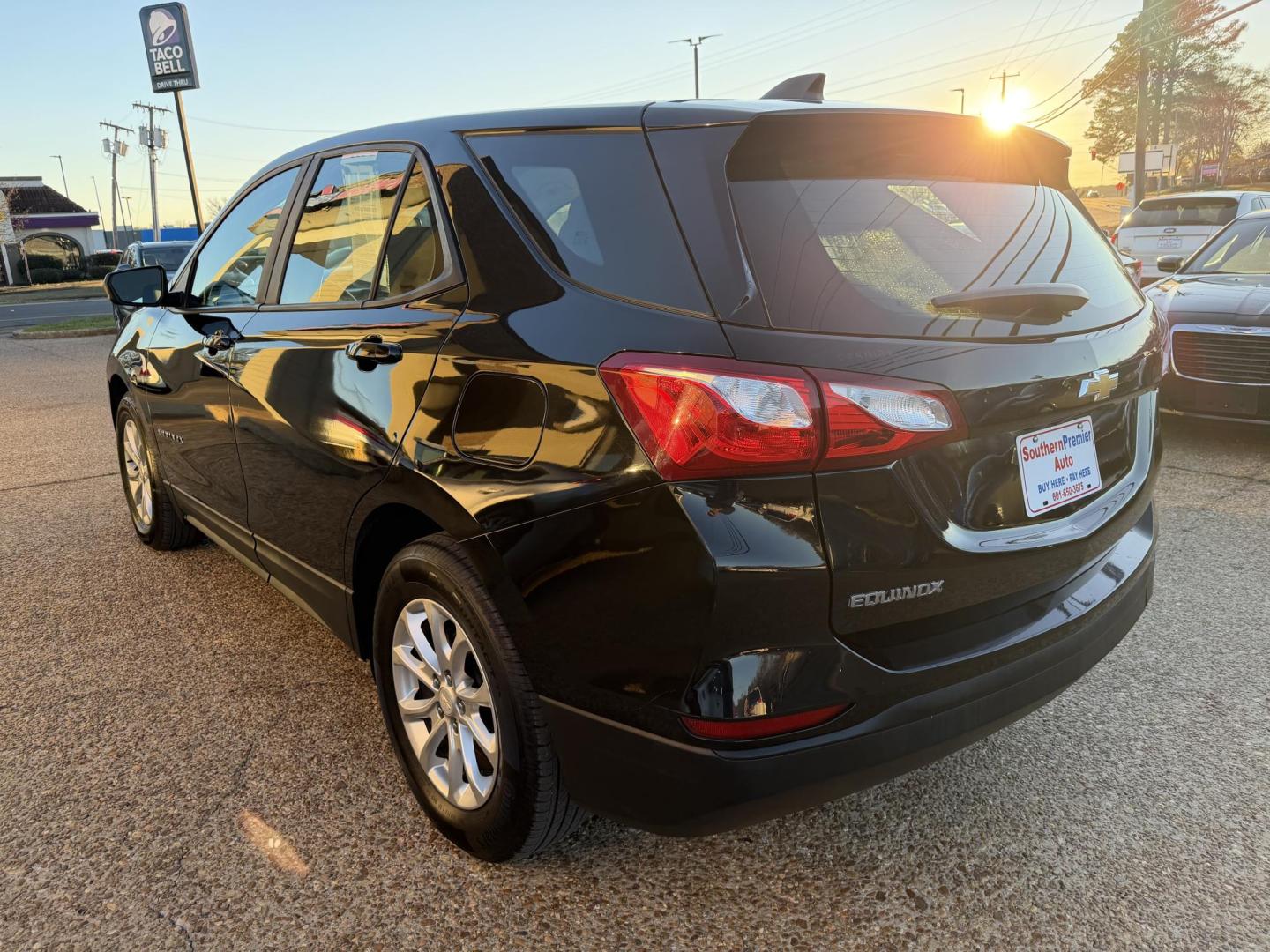2020 BLACK CHEVROLET EQUINOX LS (2GNAXHEV0L6) , located at 922 W. Beacon St., Philadelphia, MS, 39350, (601) 650-3675, 32.770447, -89.127151 - Photo#3