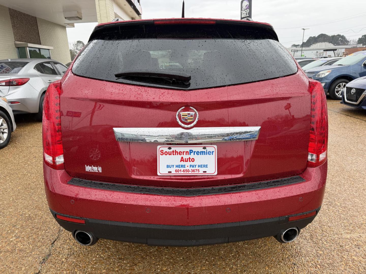 2012 RED CADILLAC SRX LUXURY (3GYFNAE34CS) , located at 922 W. Beacon St., Philadelphia, MS, 39350, (601) 650-3675, 32.770447, -89.127151 - Photo#4